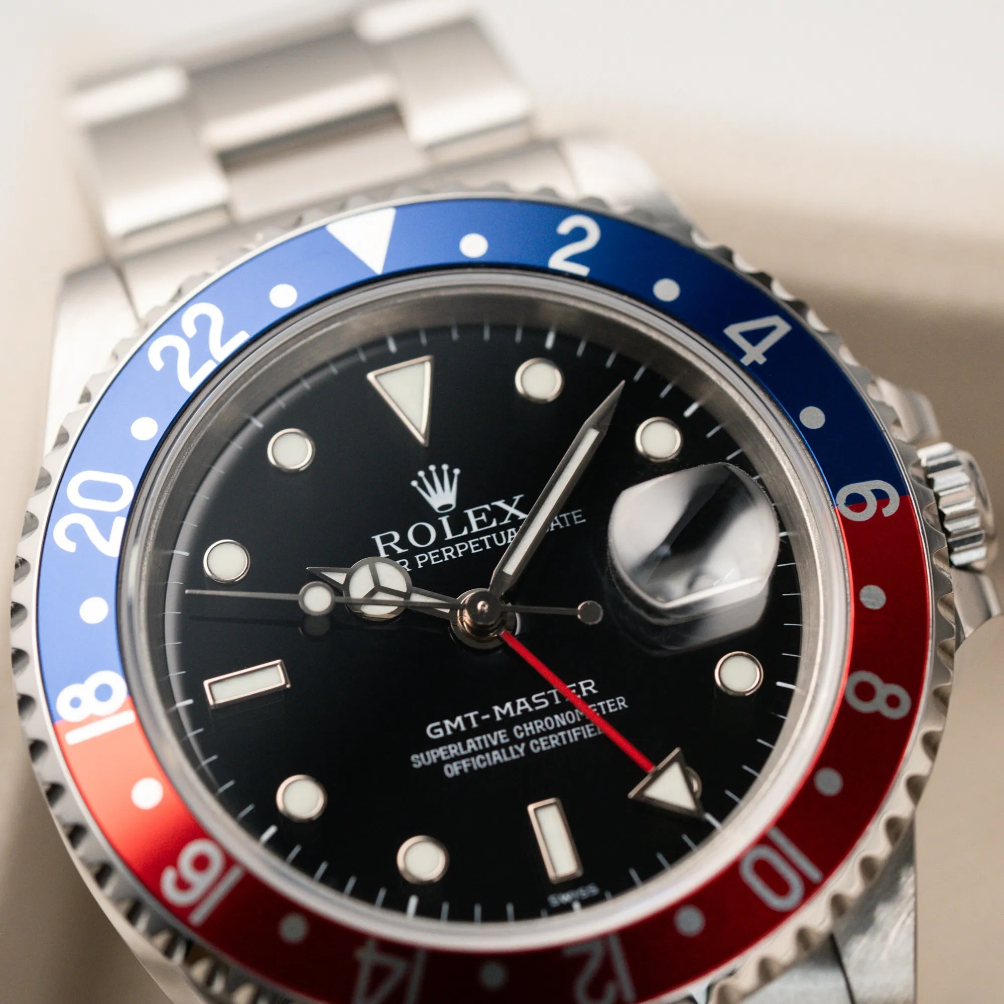 GMT Master Pepsi | 16700 | Box & Papers 1999 | Swiss only