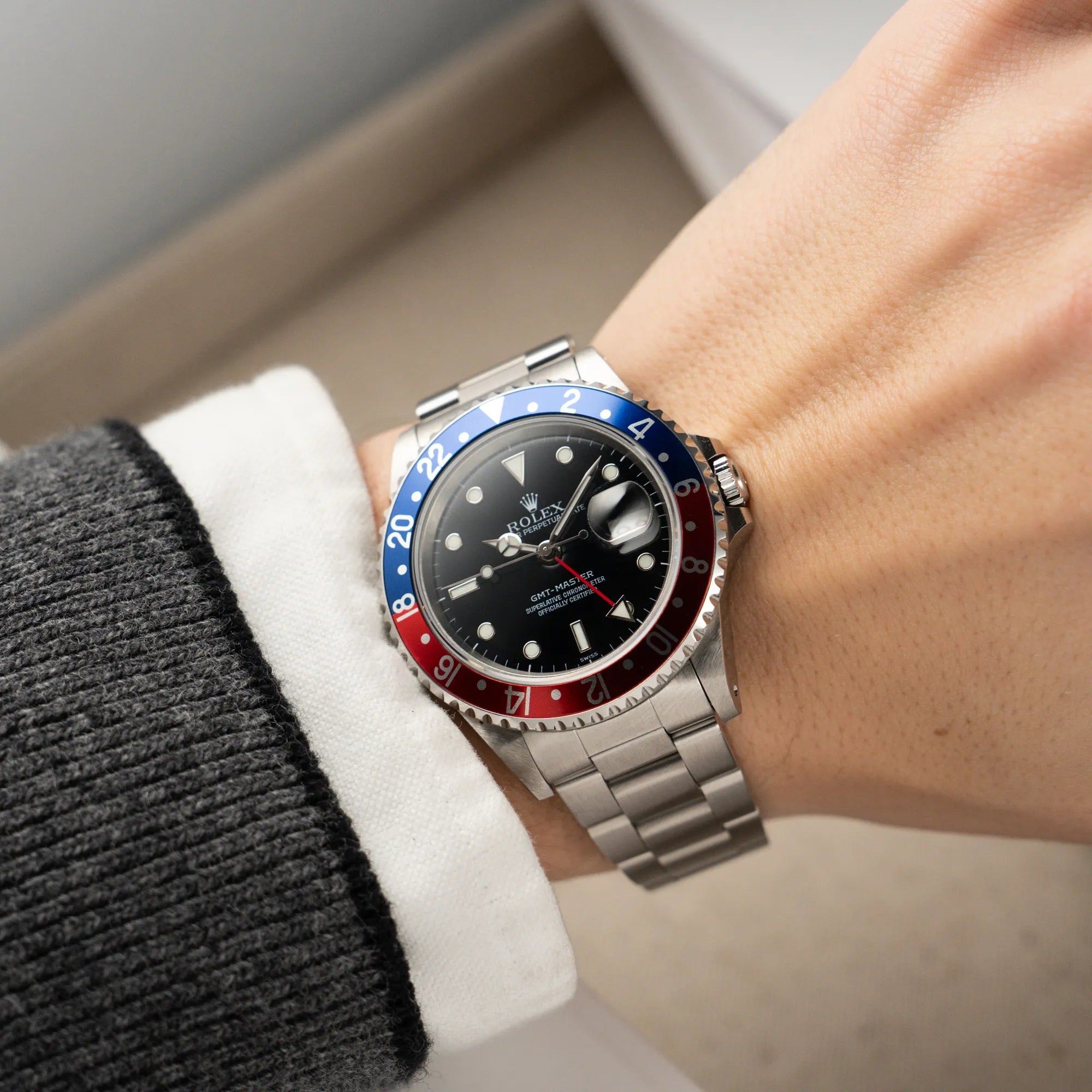 GMT Master Pepsi | 16700 | Box & Papers 1999 | Swiss only