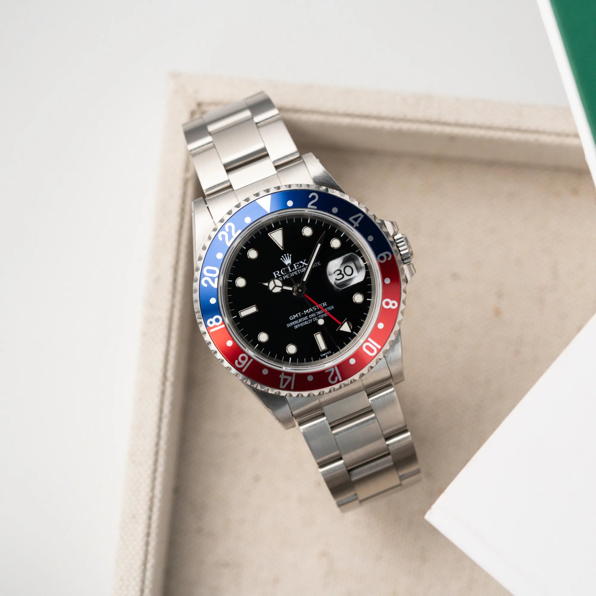 GMT Master Pepsi | 16700 | Box & Papers 1999 | Swiss only