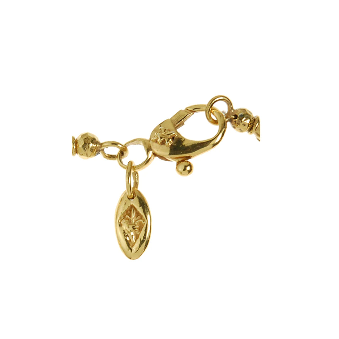 Vergoldeter Verschluss mit Lilien-Zierelementen des Elf Craft Armbands