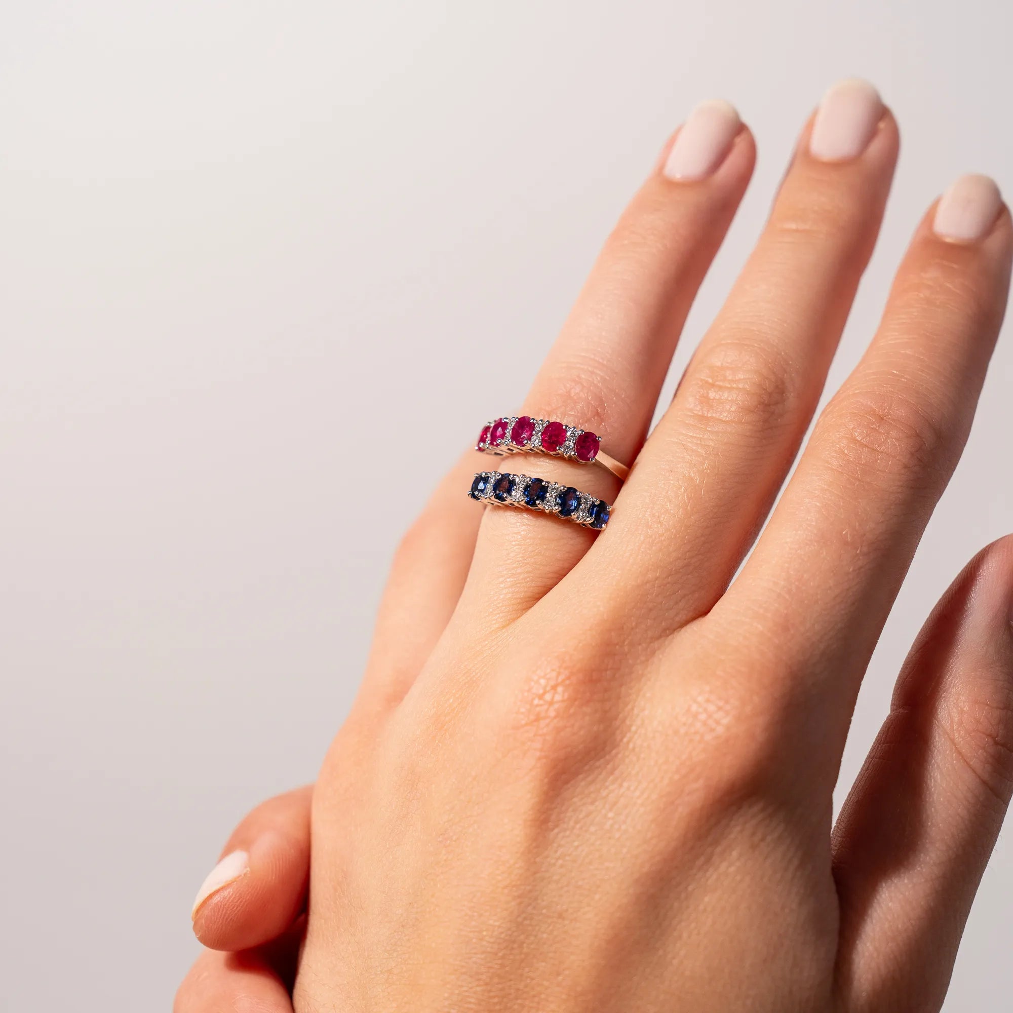Ruby Ring | White Gold | Collezione Regina