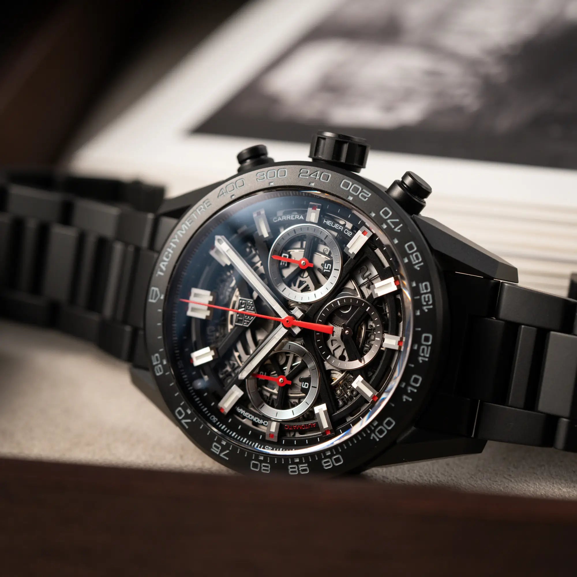 Tag Heuer Carrera Chronograph Skeleton Full Set 2024 EN