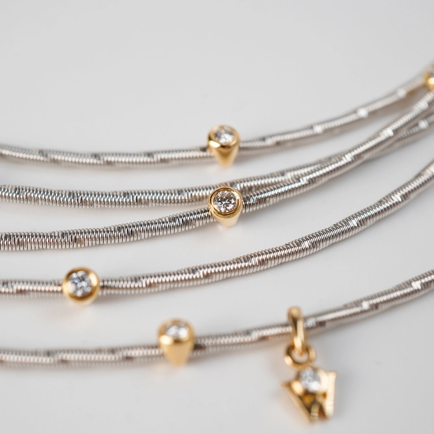 Wellendorf Bicolor Colier Gold