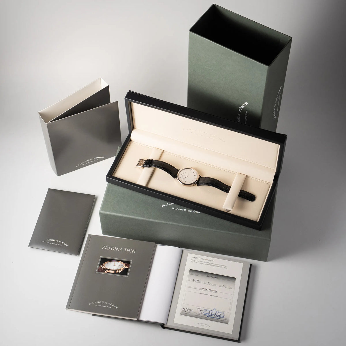 Saxonia Thin | 211.026 | Box & Papiere 2014