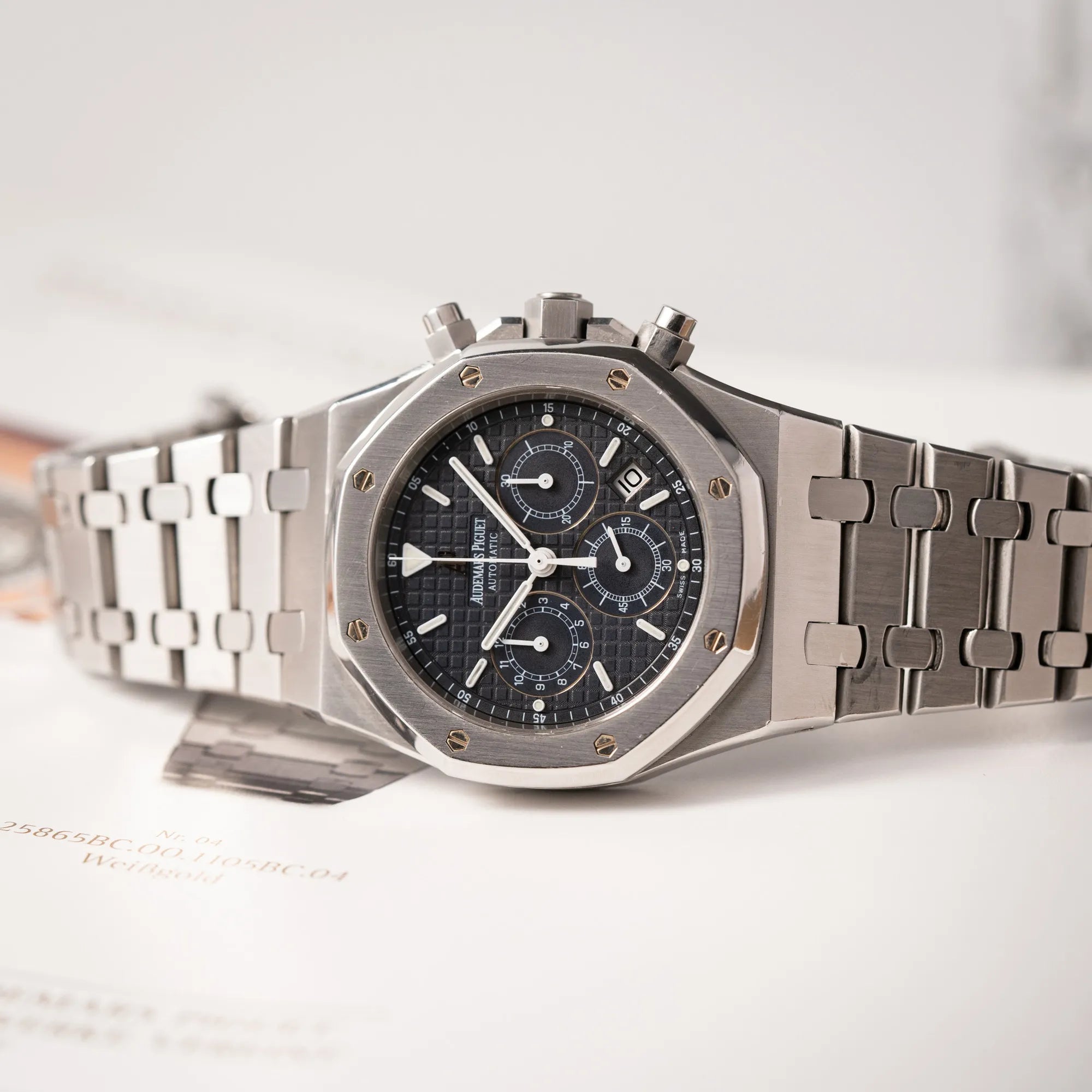 Royal Oak Chronograph | Kasparov | Box & Papiere