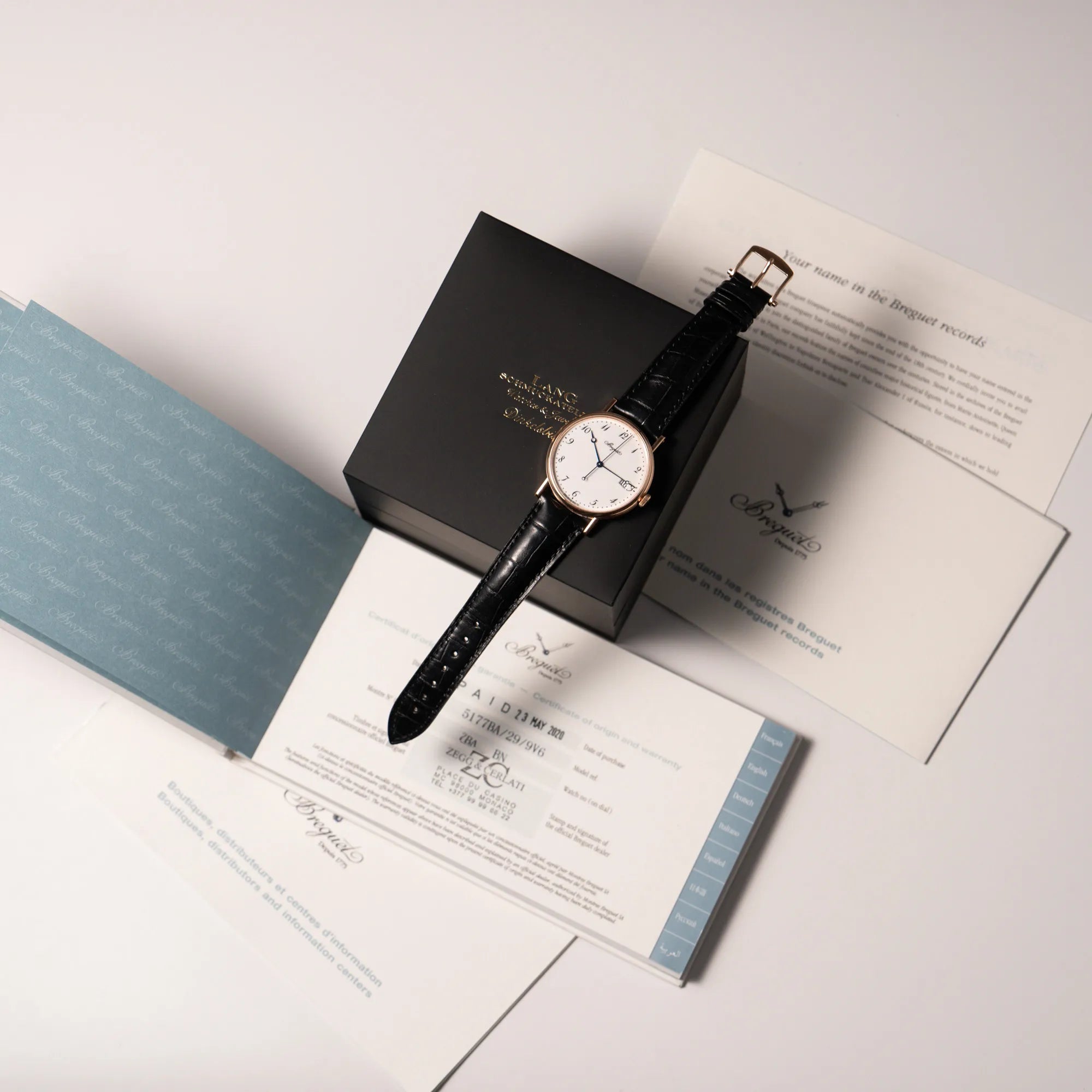 Classique Roségold Emaille | 5177BR | Box Papiere 2020