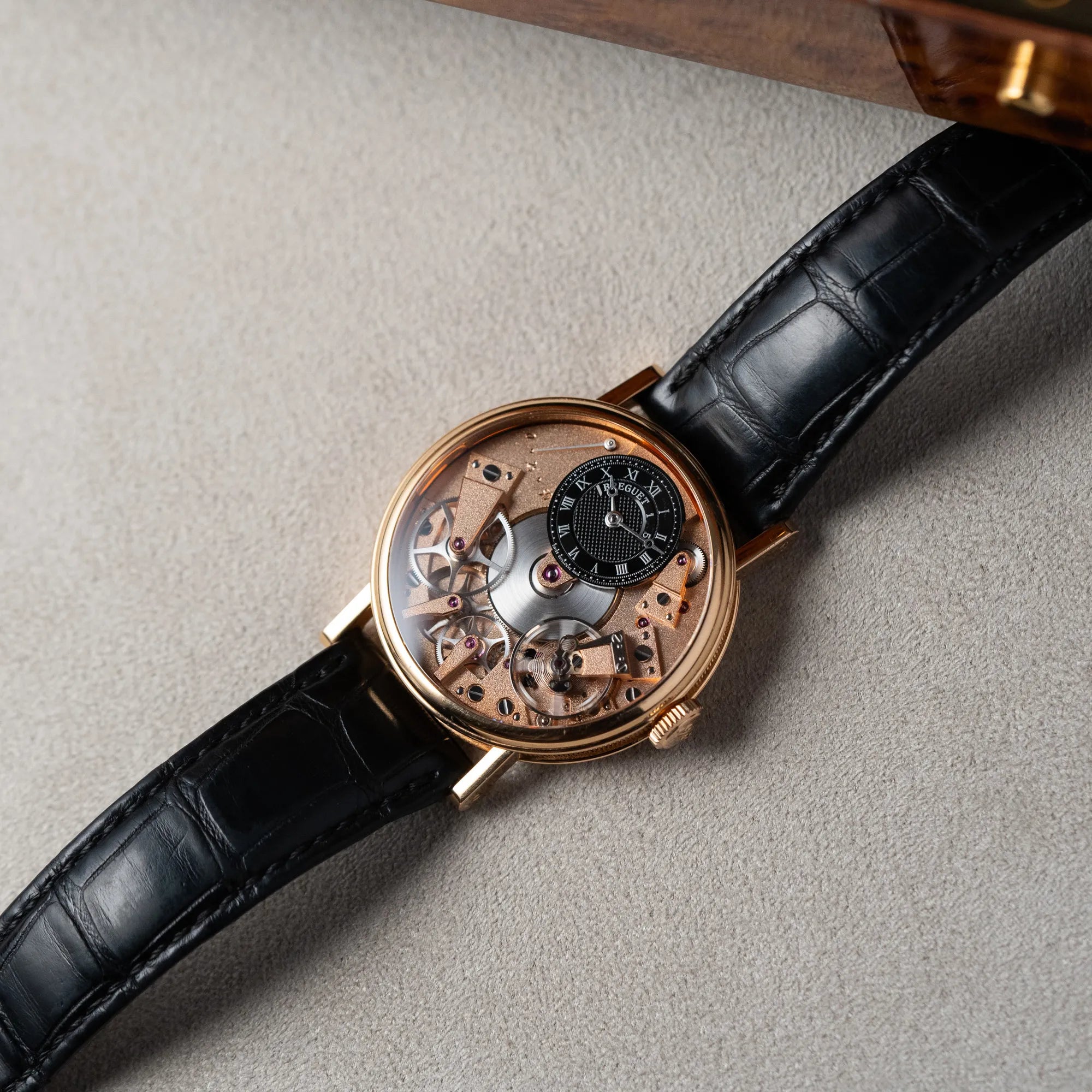 Produktfotografie der Breguet Tradition 7027