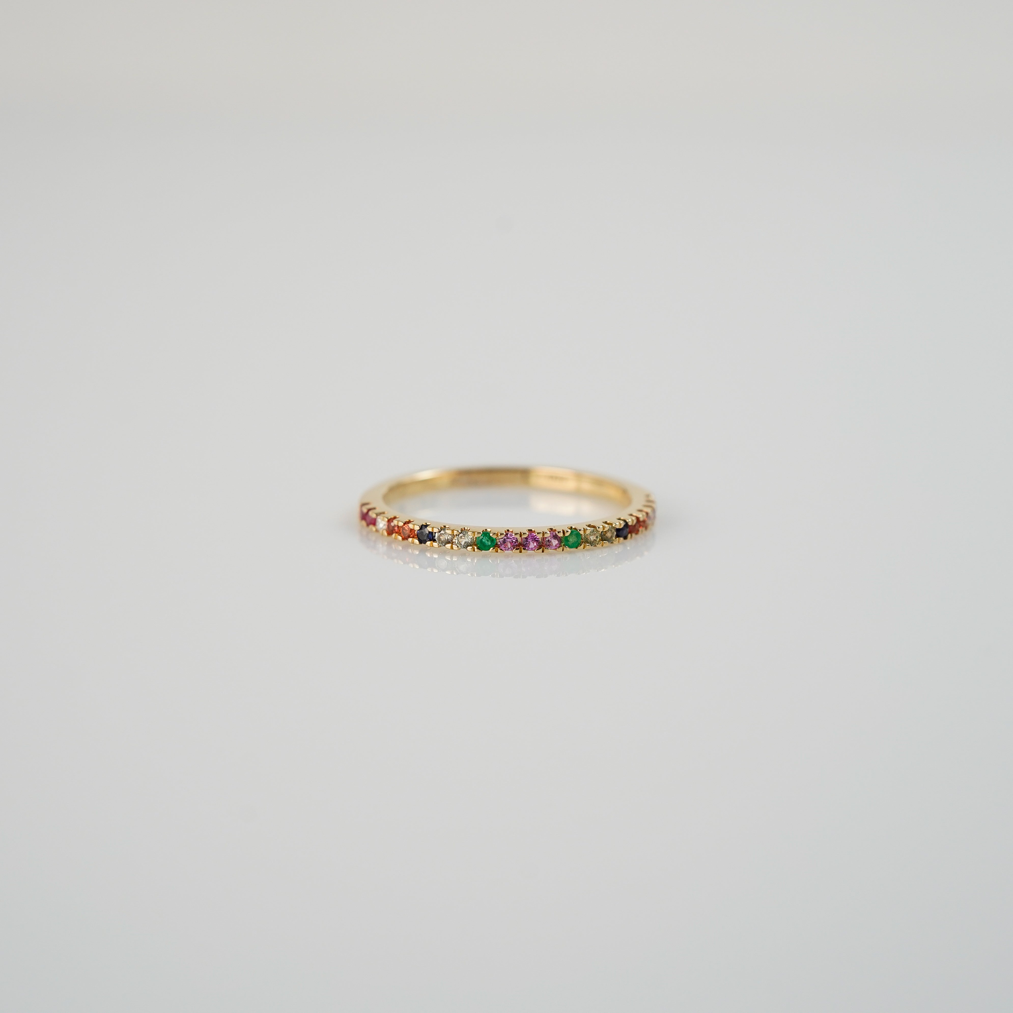 Rainbow Ring 18k