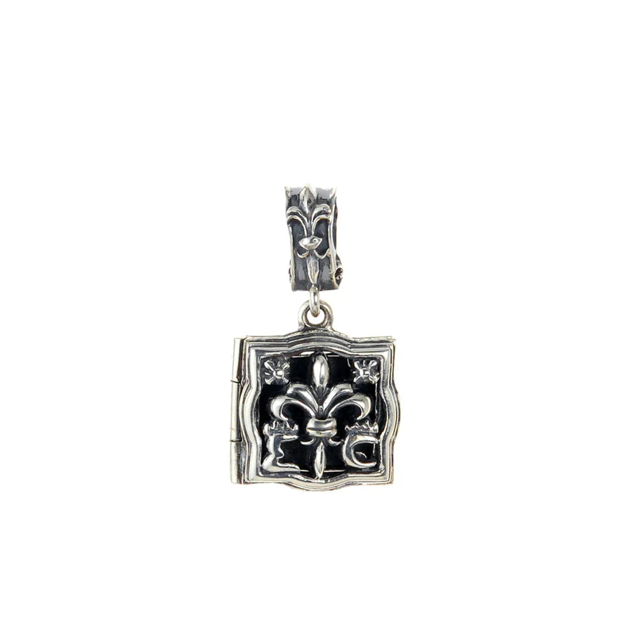 Elfcraft Anhänger aus Silber mit dem markentypsichen Lilien-Design