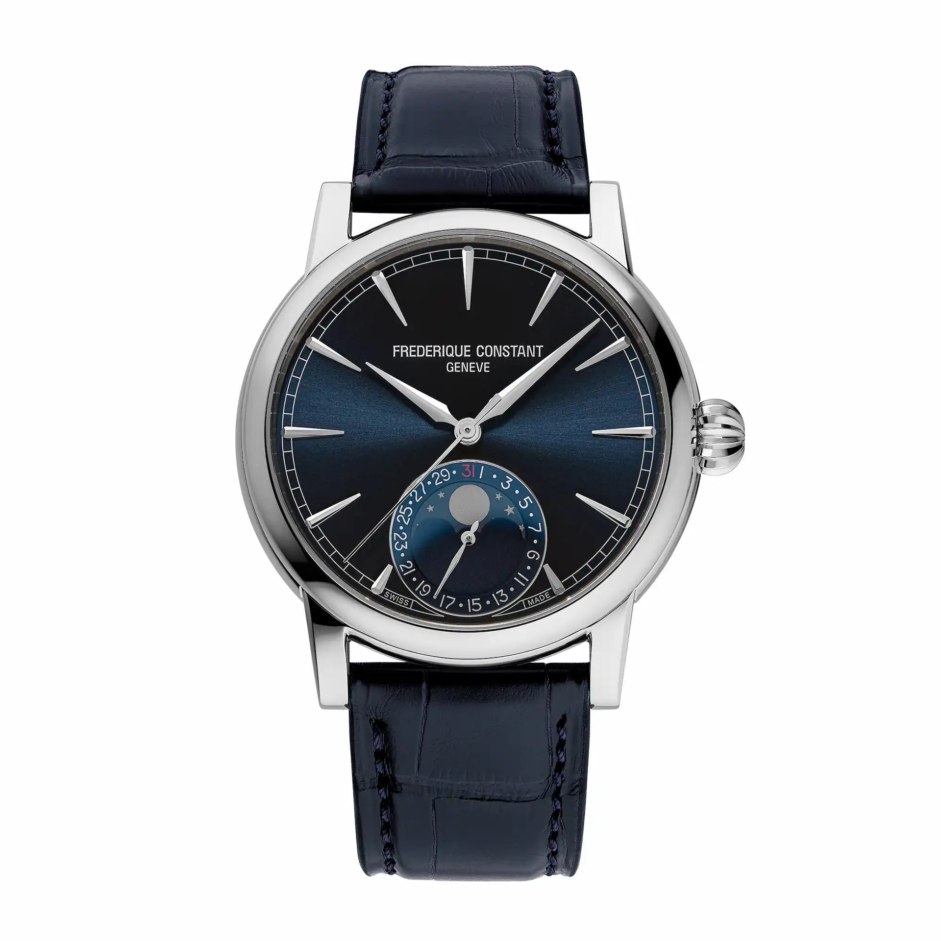 Frederique Constant Manufacture Classic Moonphase Date Blue