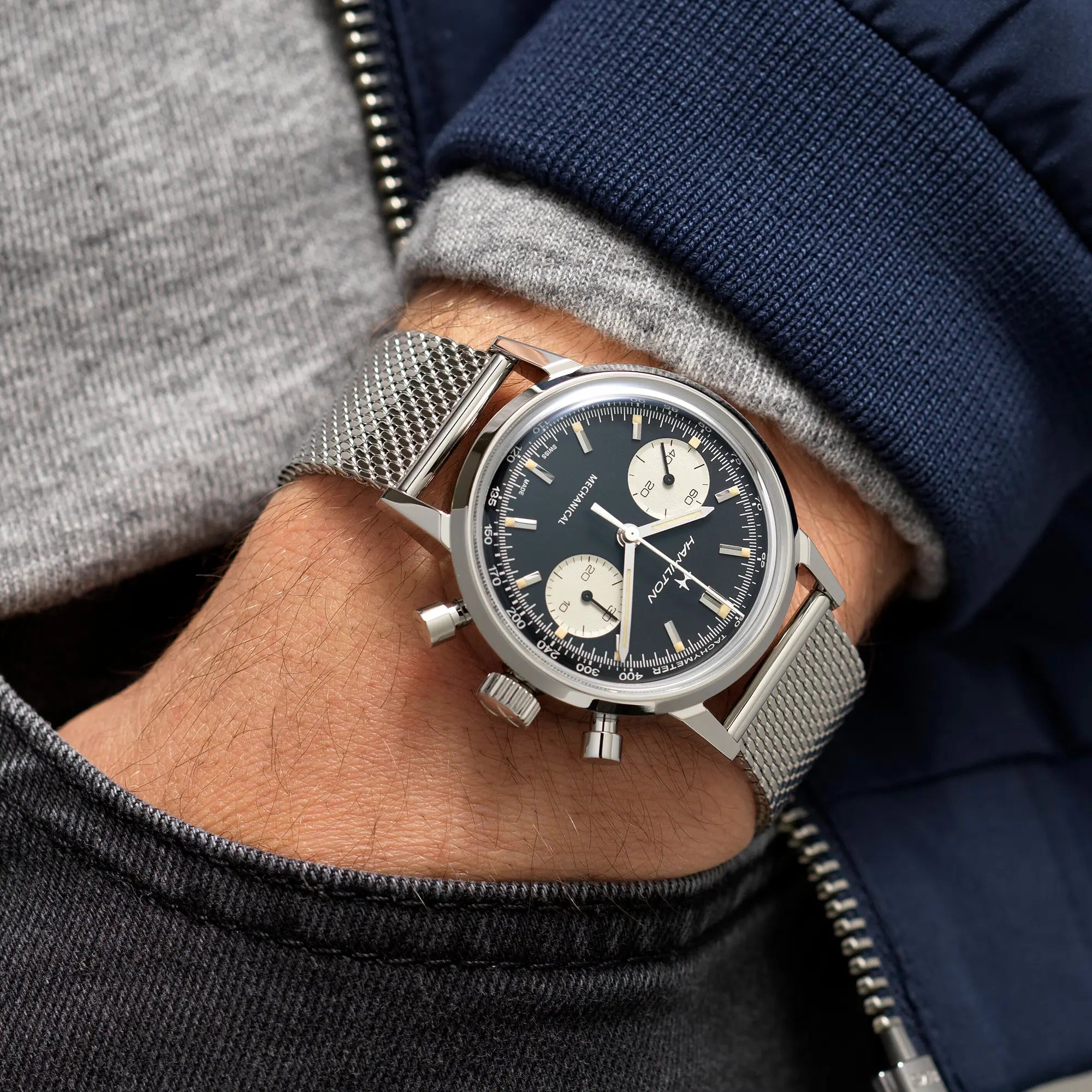 American Classic Intra-Matic Auto Chrono | Reverse- Panda