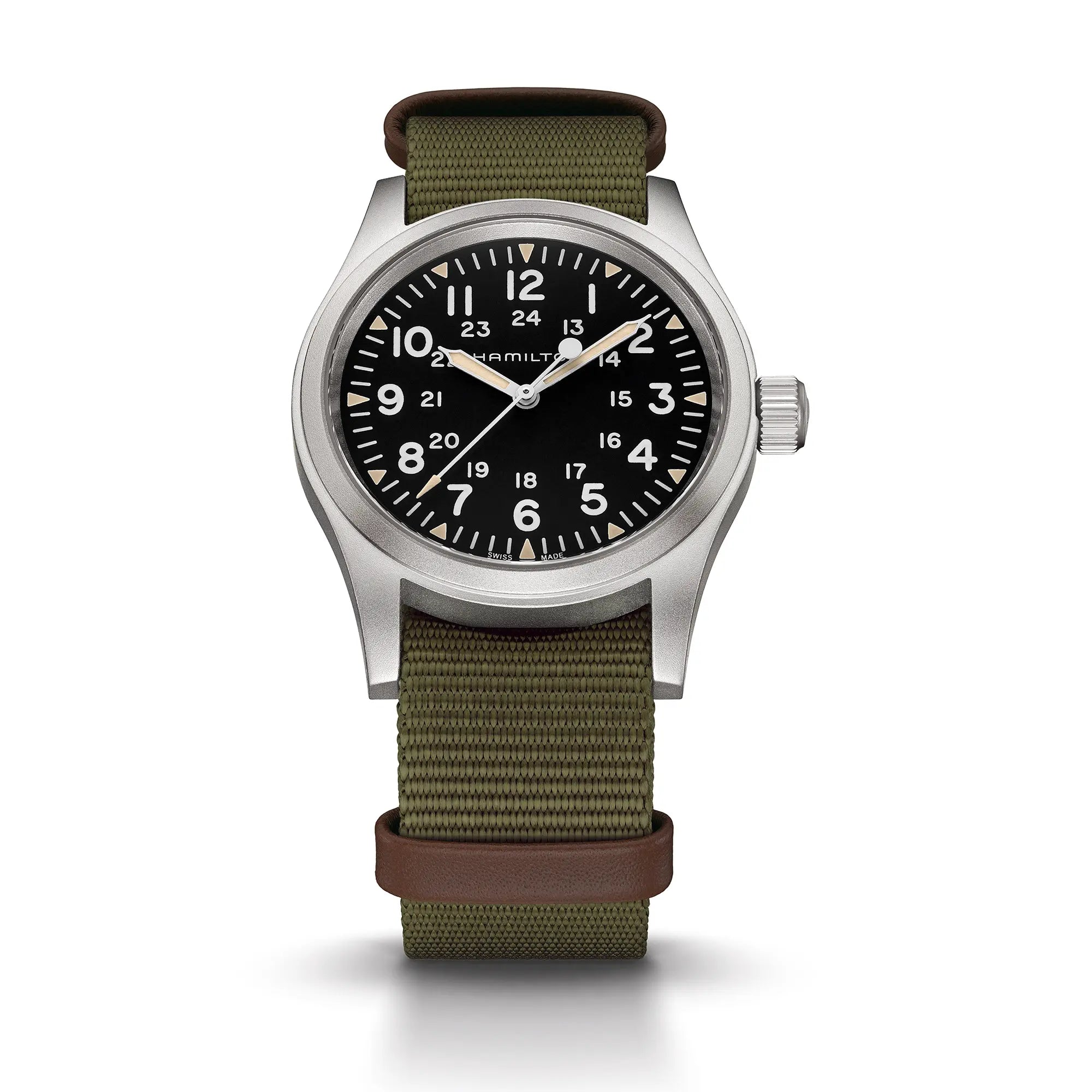 Khaki Field Mechanical | 38mm | schwarz