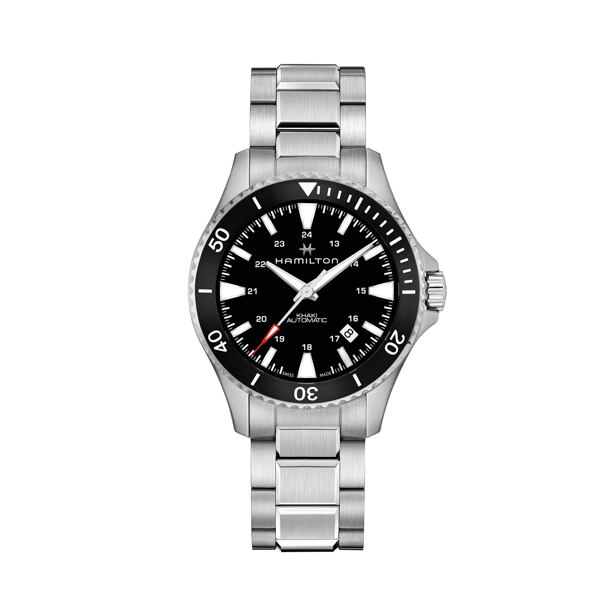 Khaki Navy Scuba Auto | schwarz | 40mm