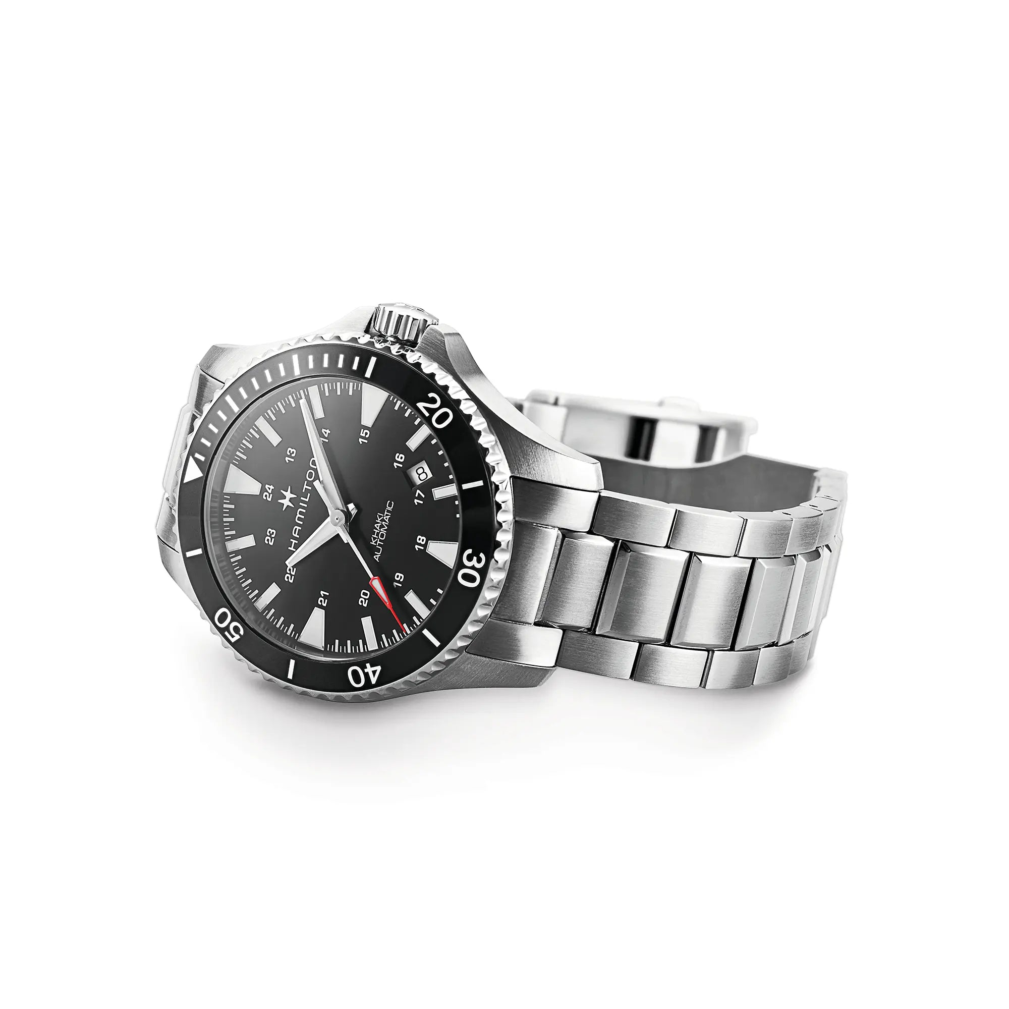 Khaki Navy Scuba Auto | schwarz | 40mm