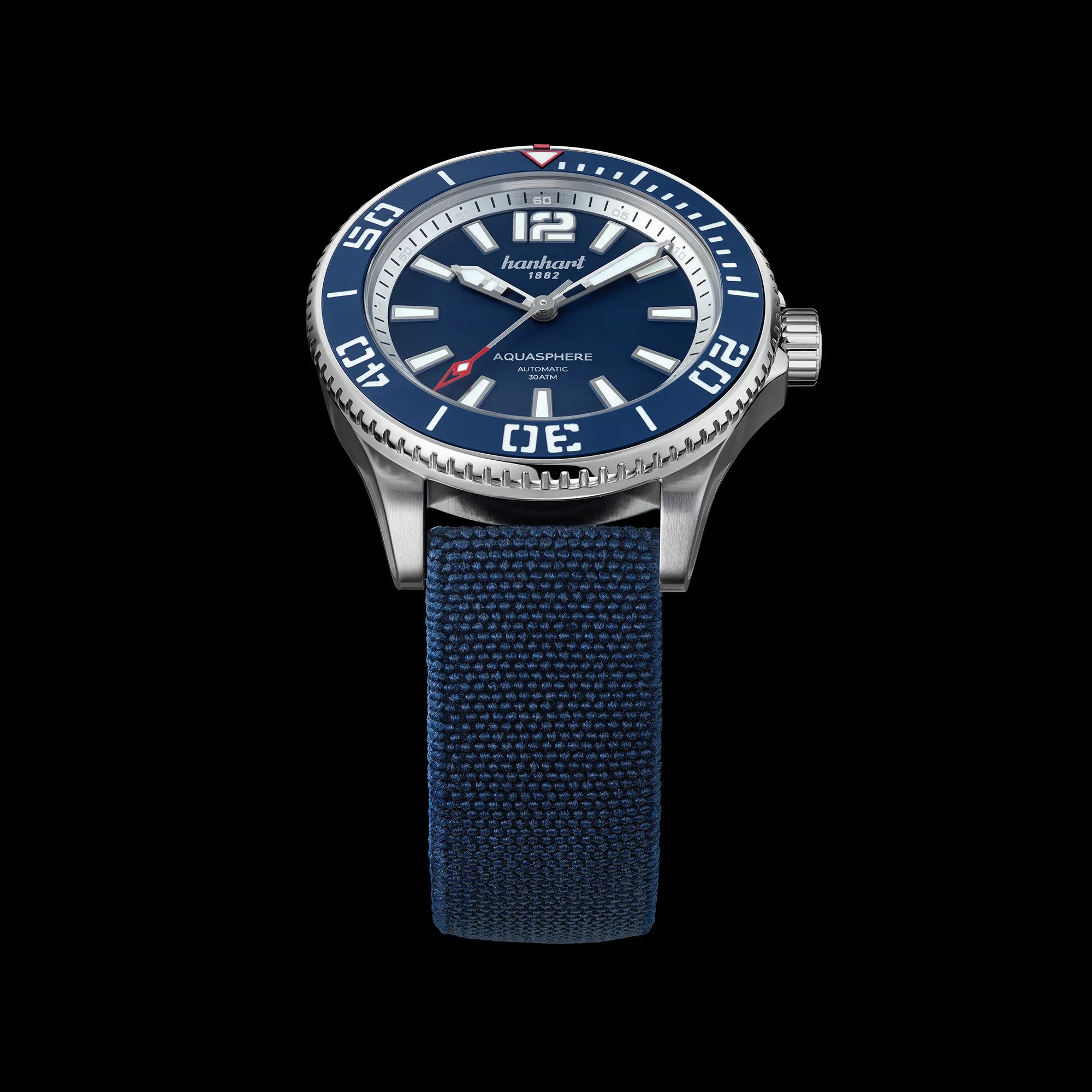 Hanhart AQUASPHERE | FreeFall Blue - 42mm