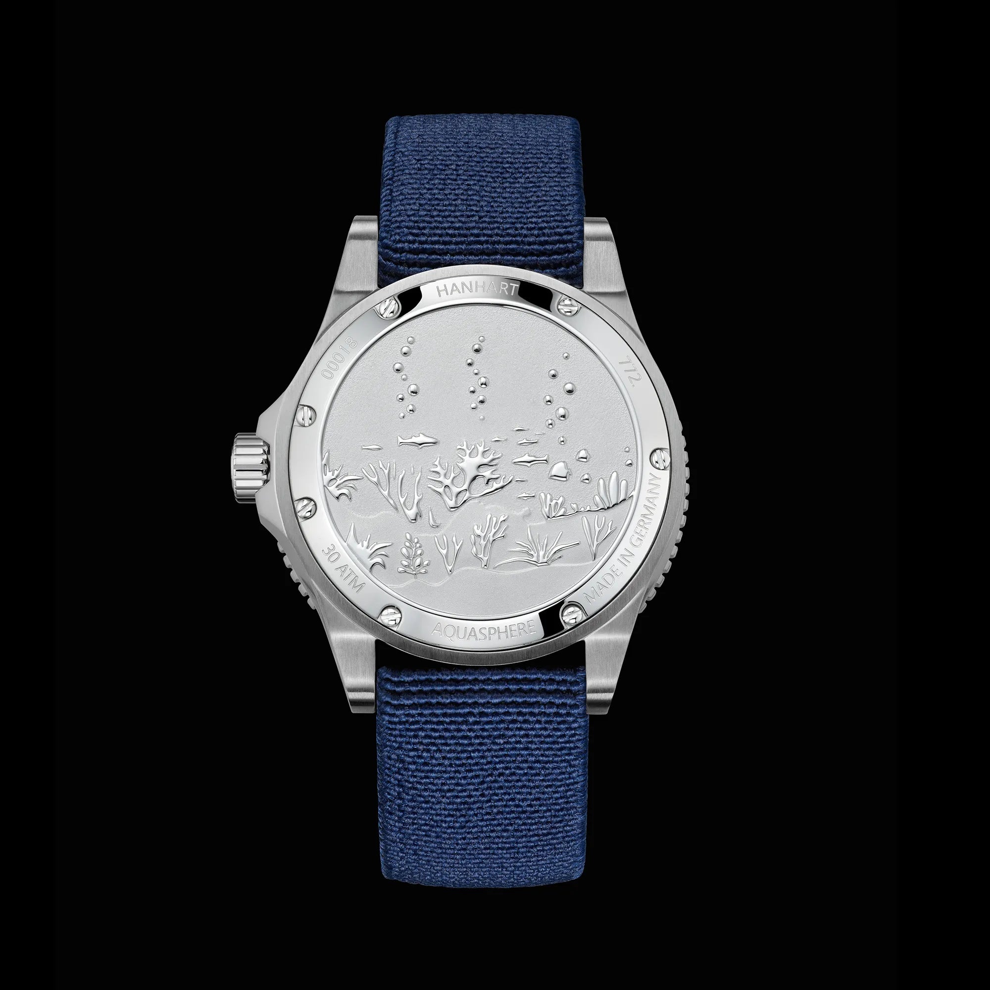 Hanhart AQUASPHERE | FreeFall Blue - 42mm