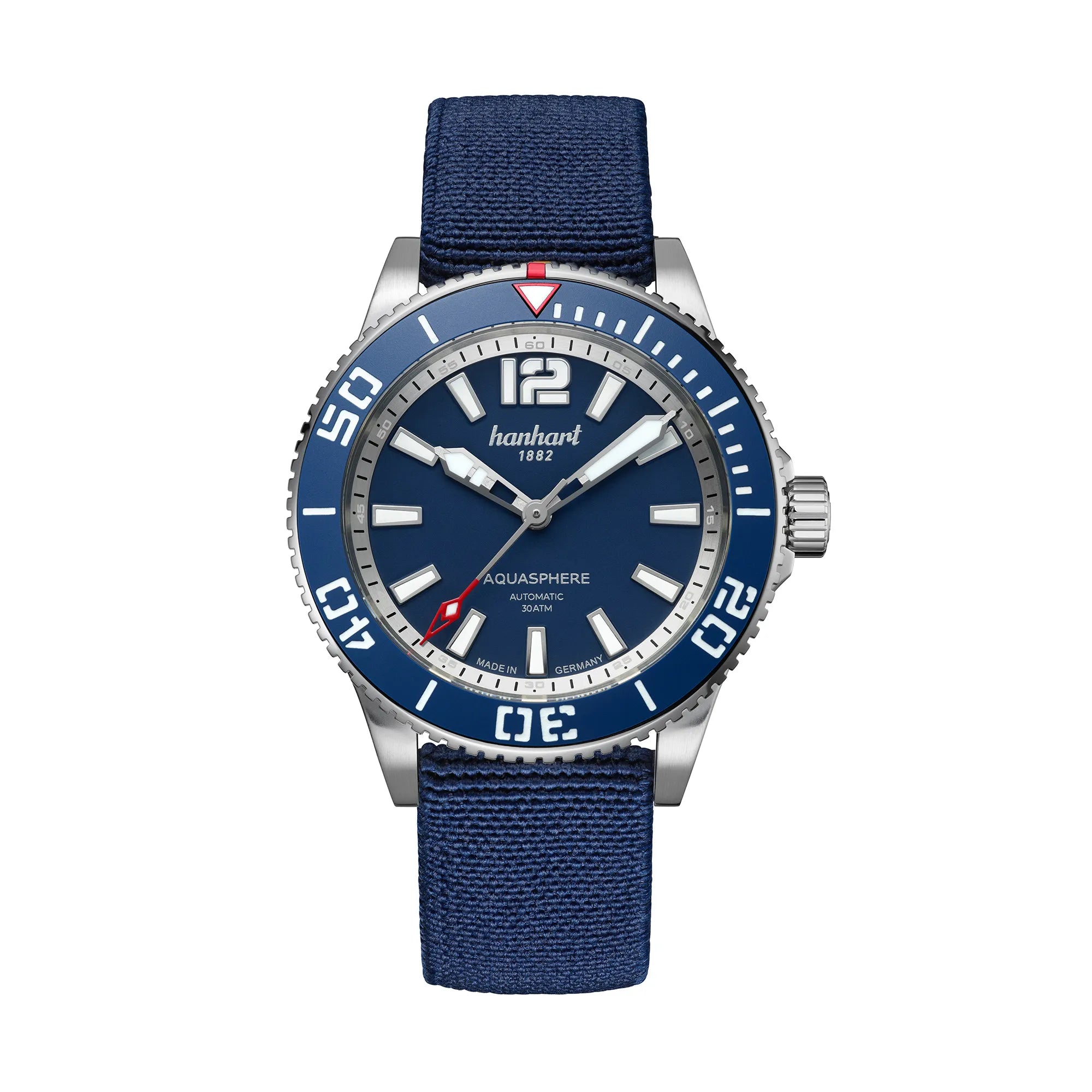 Hanhart AQUASPHERE | FreeFall Blue - 42mm