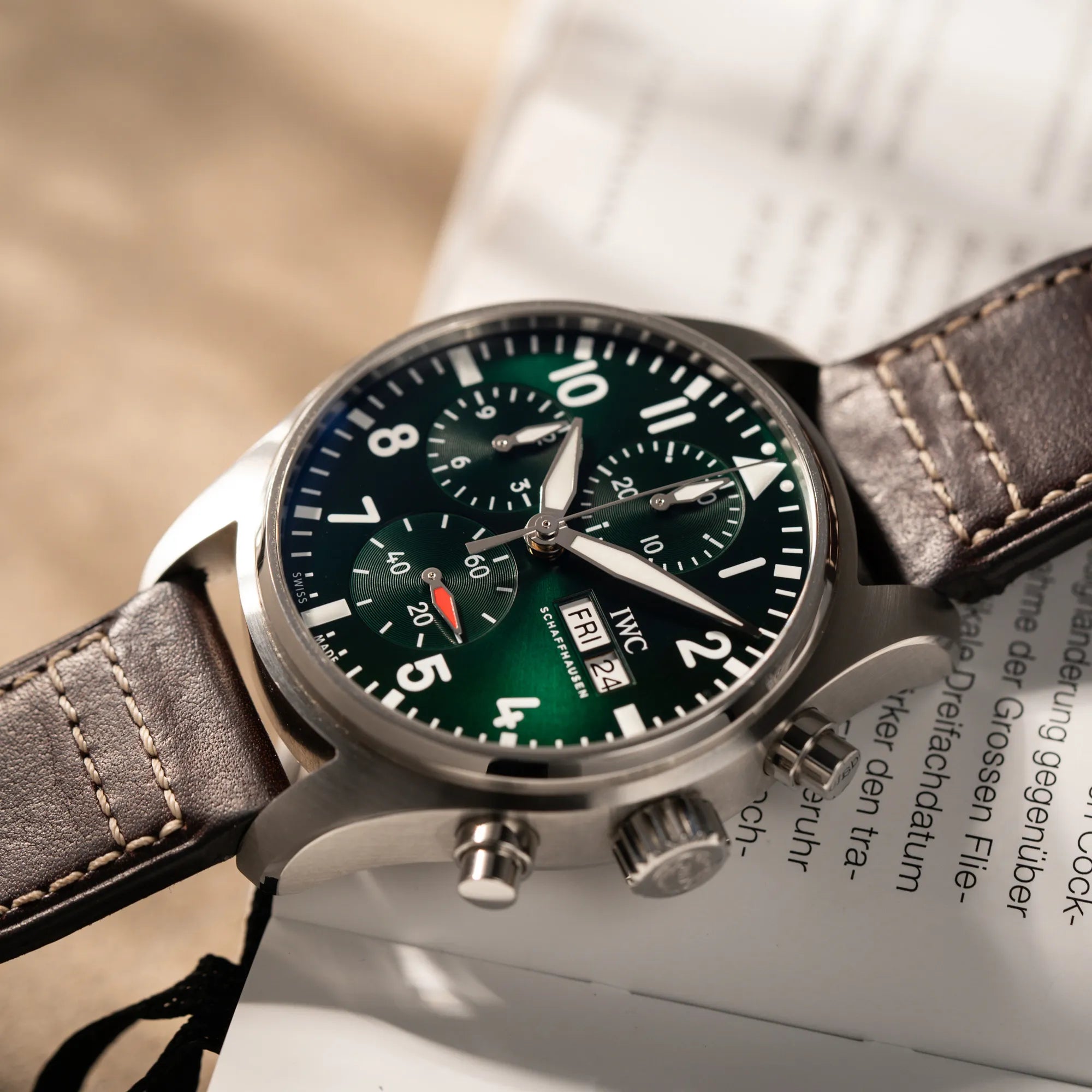 Pilot Fliegeruhr Chronograph | IW388103 | Box & Papiere 2022