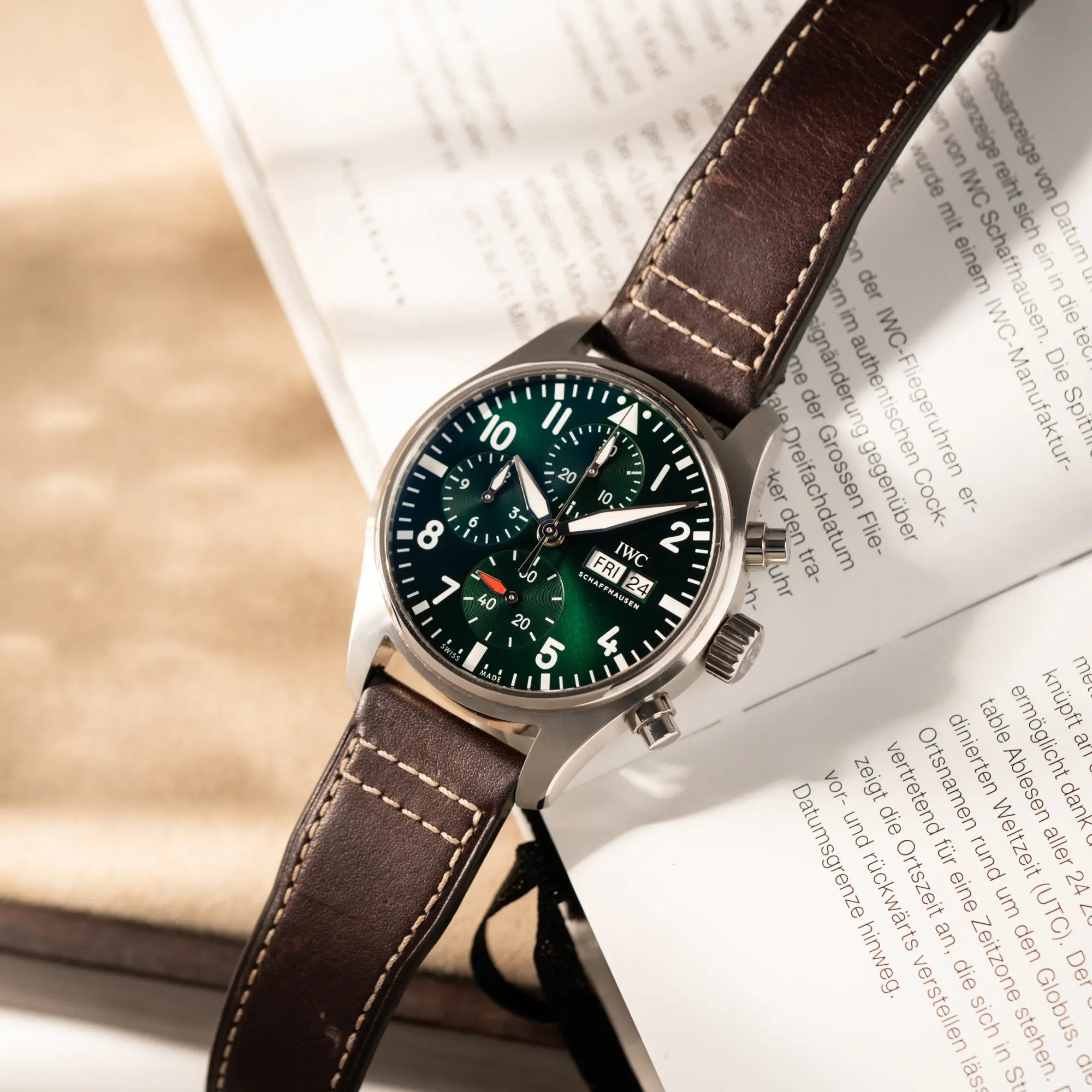 Pilot Fliegeruhr Chronograph | IW388103 | Box & Papiere 2022