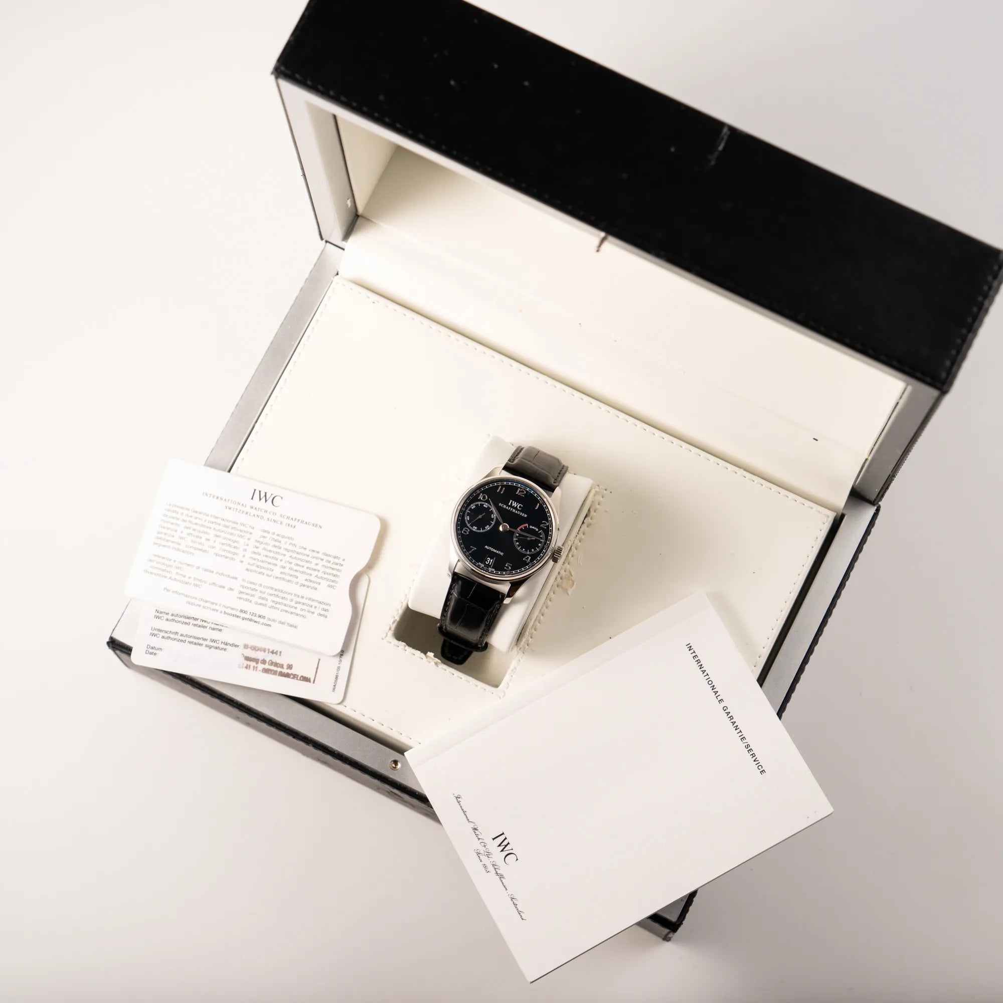 Portuguese Automatic 7 Days | IW5001 | Box & Papers | 2010