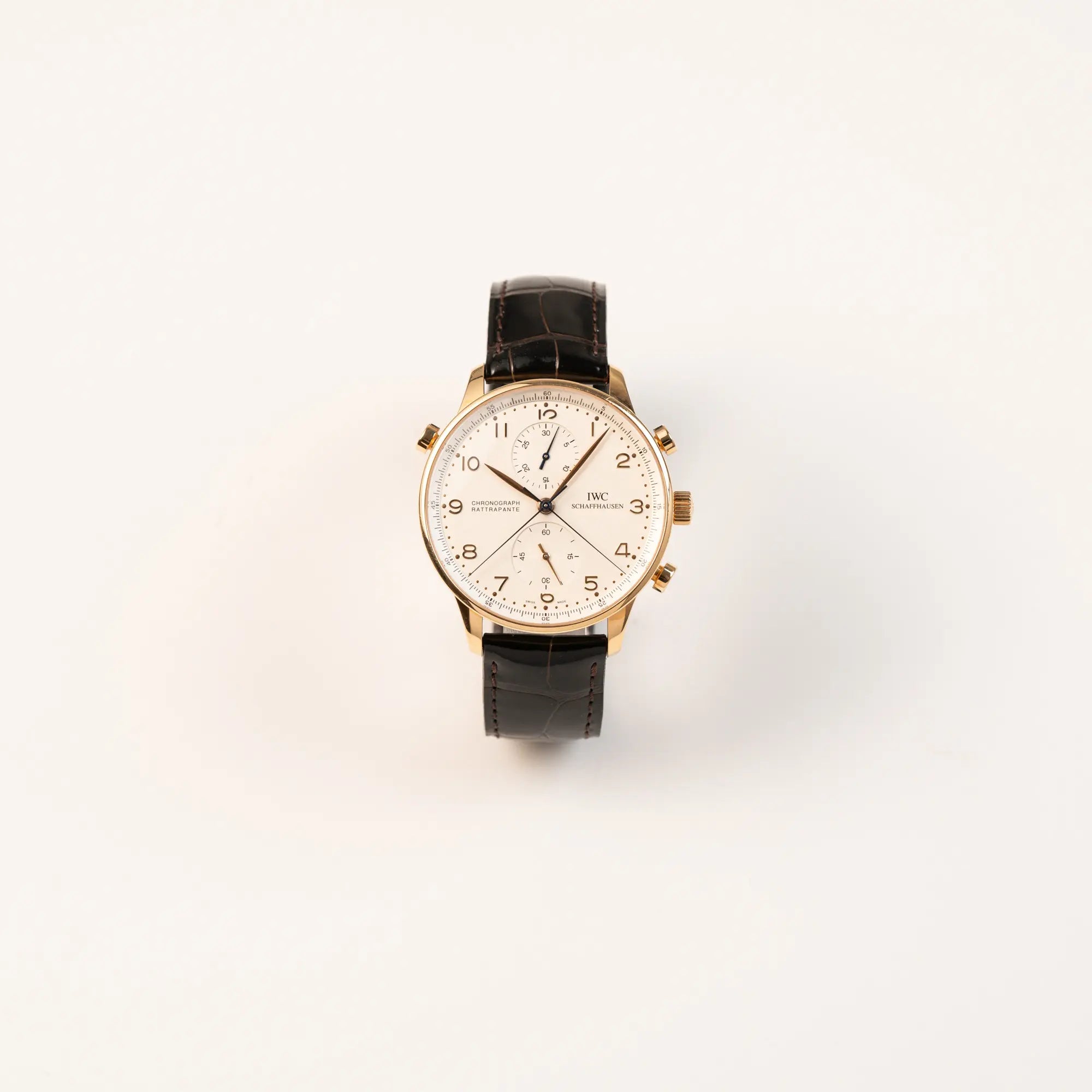 Portugieser Rattrapante Chronograph Rosé | IW3712 | Full-Set