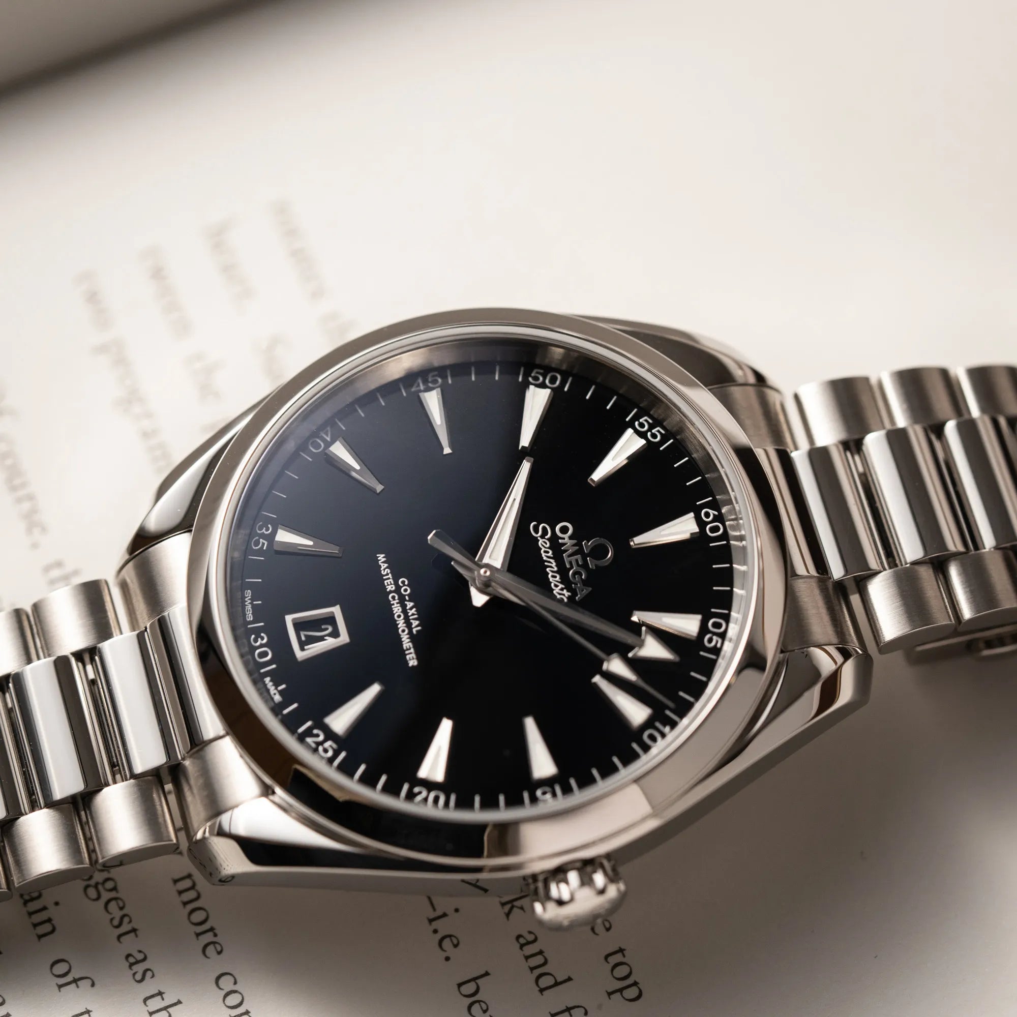 Seamaster Aqua Terra 41 | Full-Set 2026 | Deutsch Neuwertig