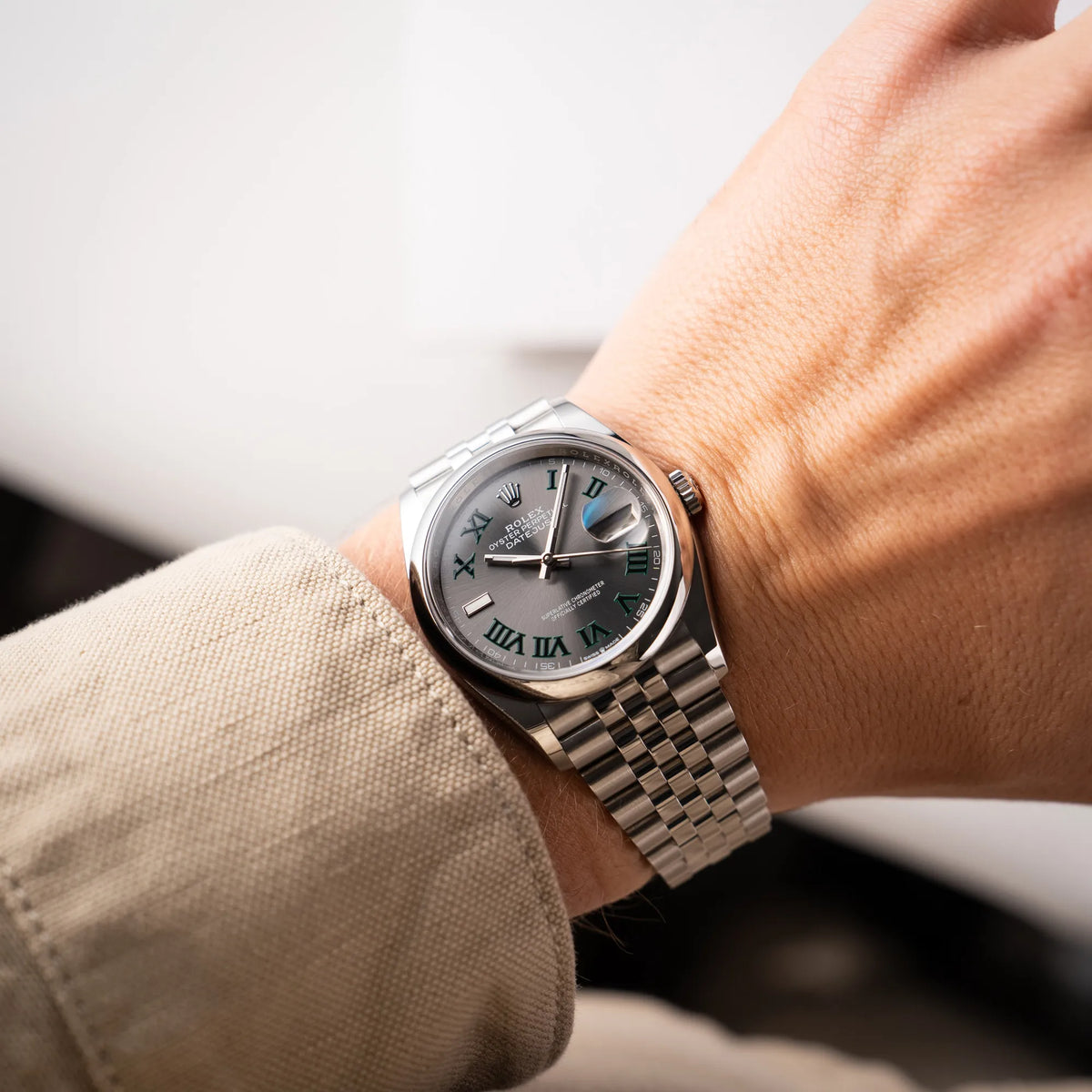 Datejust 36 Wimbledon | 126200 | Box & Papers 2025 | LC100