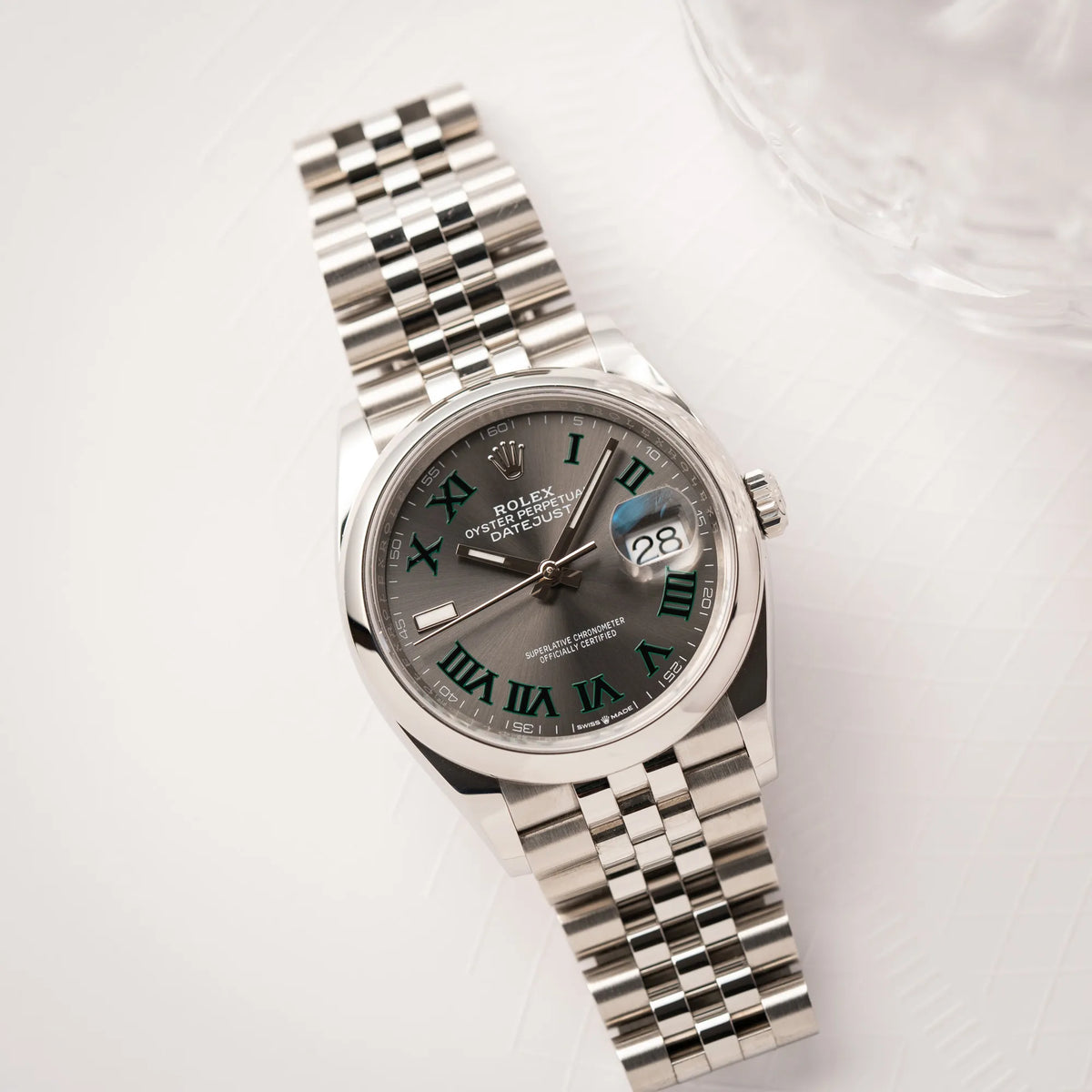 Datejust 36 Wimbledon | 126200 | Box & Papers 2025 | LC100