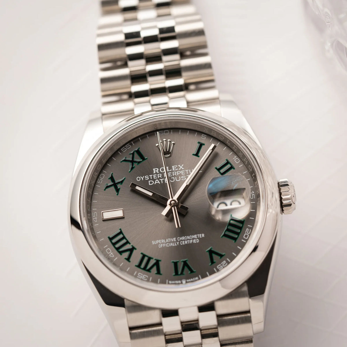 Datejust 36 Wimbledon | 126200 | Box & Papers 2025 | LC100