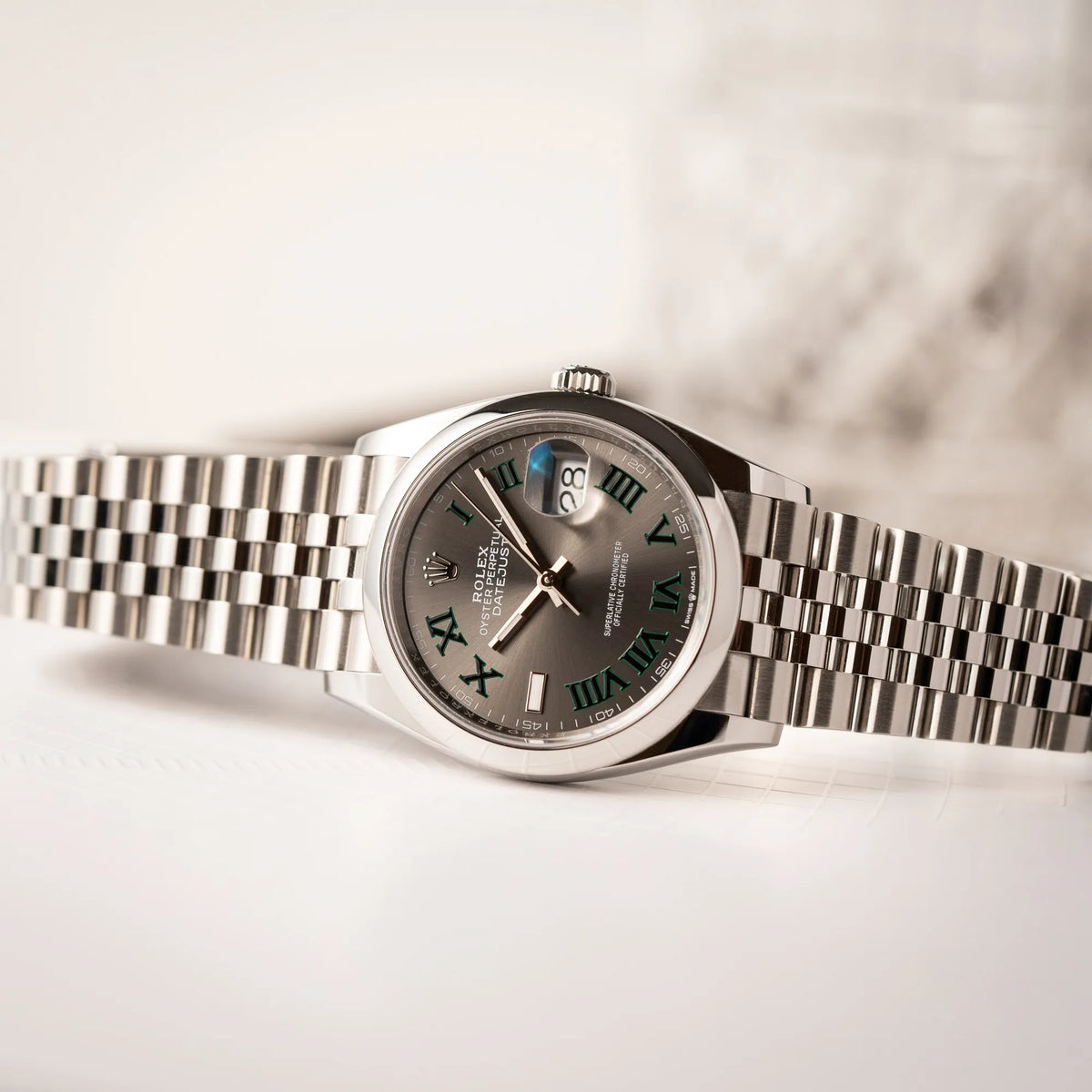 Datejust 36 Wimbledon | 126200 | Box & Papiere 2025 | LC100
