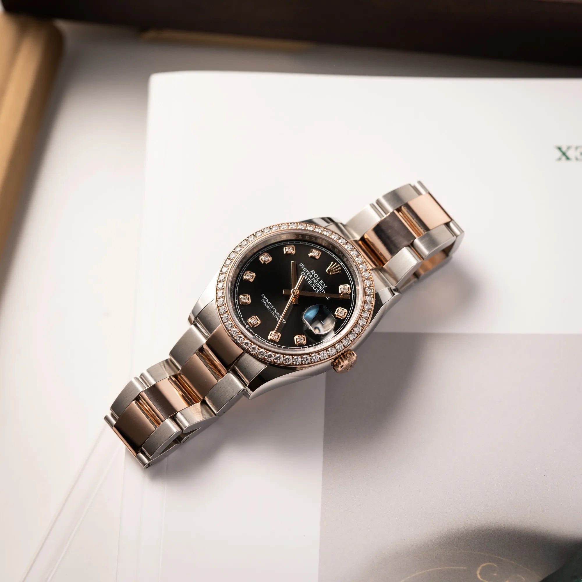 Datejust 36 | 126281RBR | Box & Papiere 2022 | Factory Set