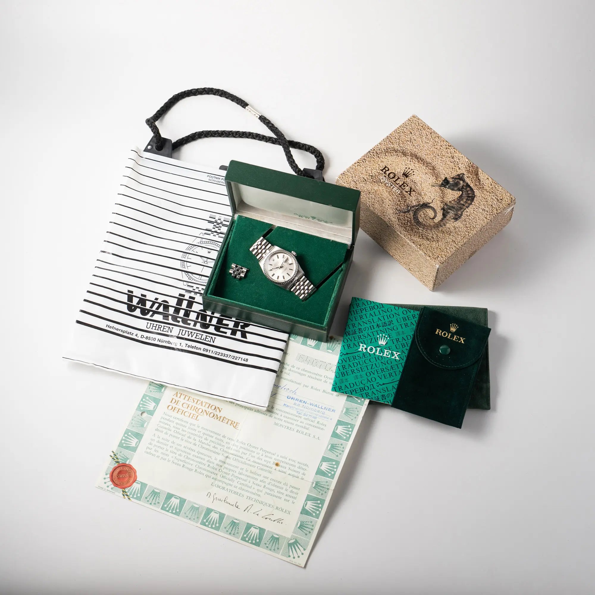 Datejust 36 | 16030 | Box & Papiere Service 2020 LC100