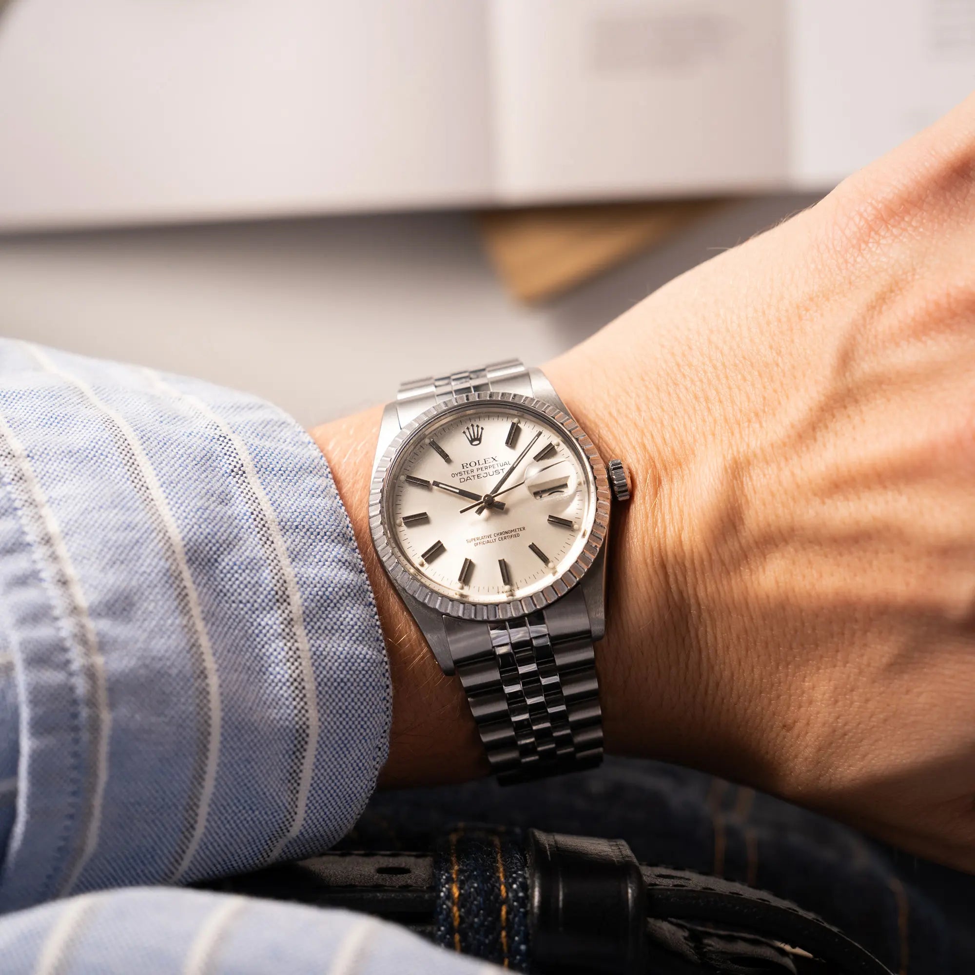 Datejust 36 | 16030 | Box & Papiere Service 2020 LC100