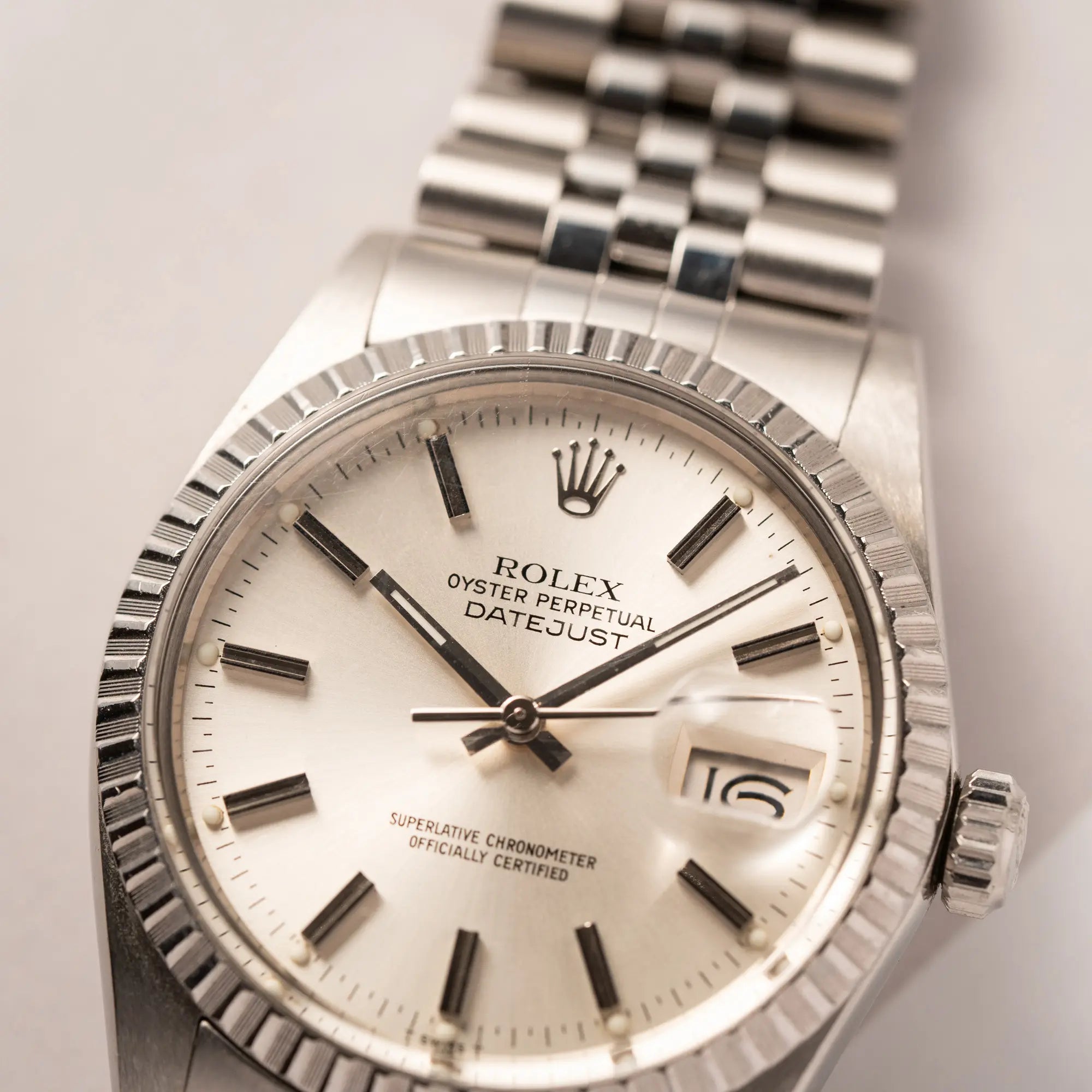 Datejust 36 | 16030 | Box & Papiere Service 2020 LC100