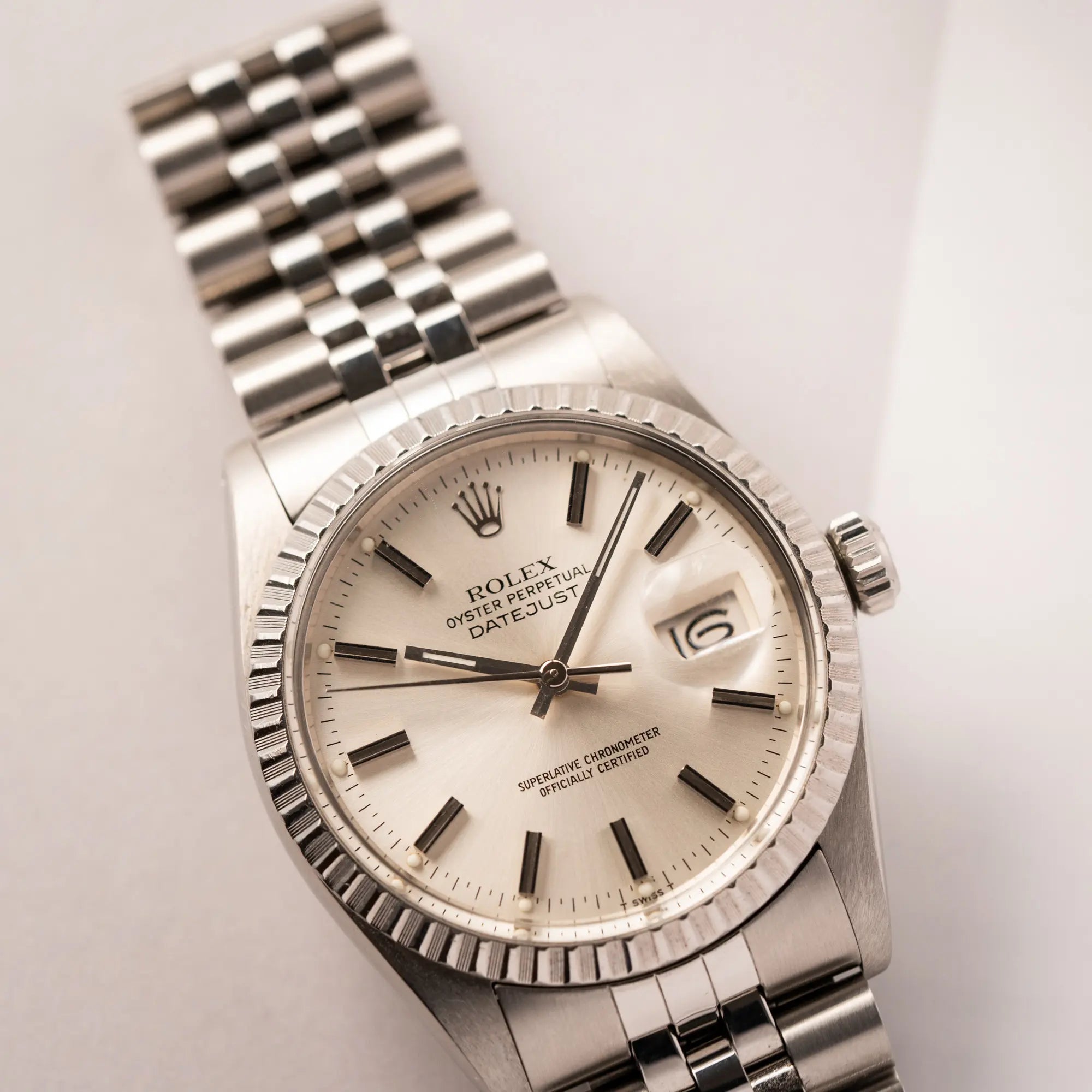 Datejust 36 | 16030 | Box & Papiere Service 2020 LC100