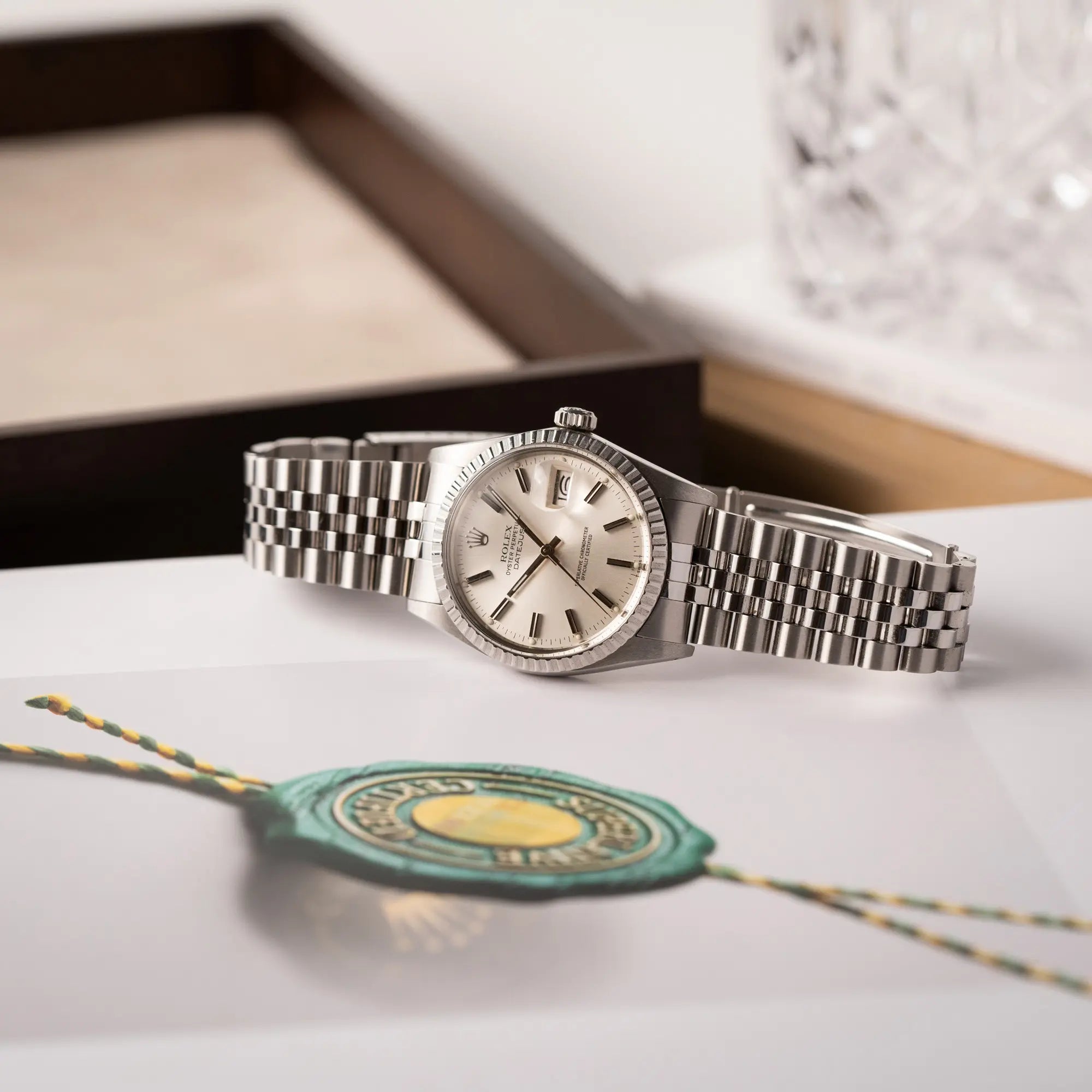 Datejust 36 | 16030 | Box & Papiere Service 2020 LC100