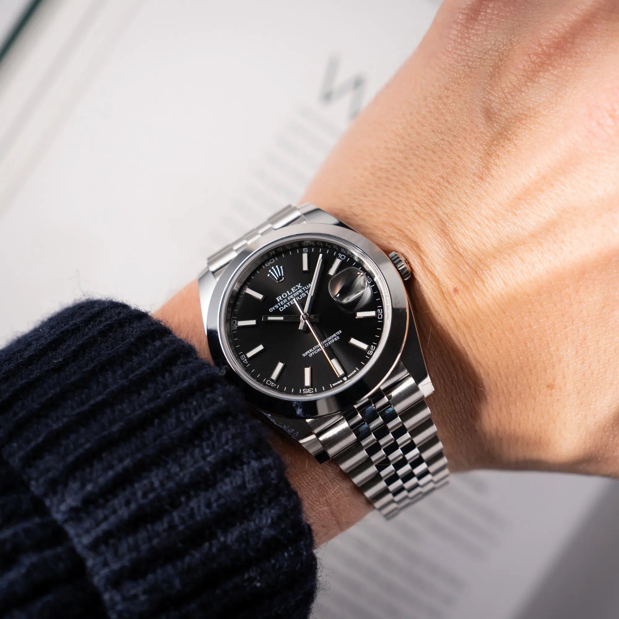 Datejust 41 | 126300 | Box & Papiere 2023 Neu | Deutsche Uhr