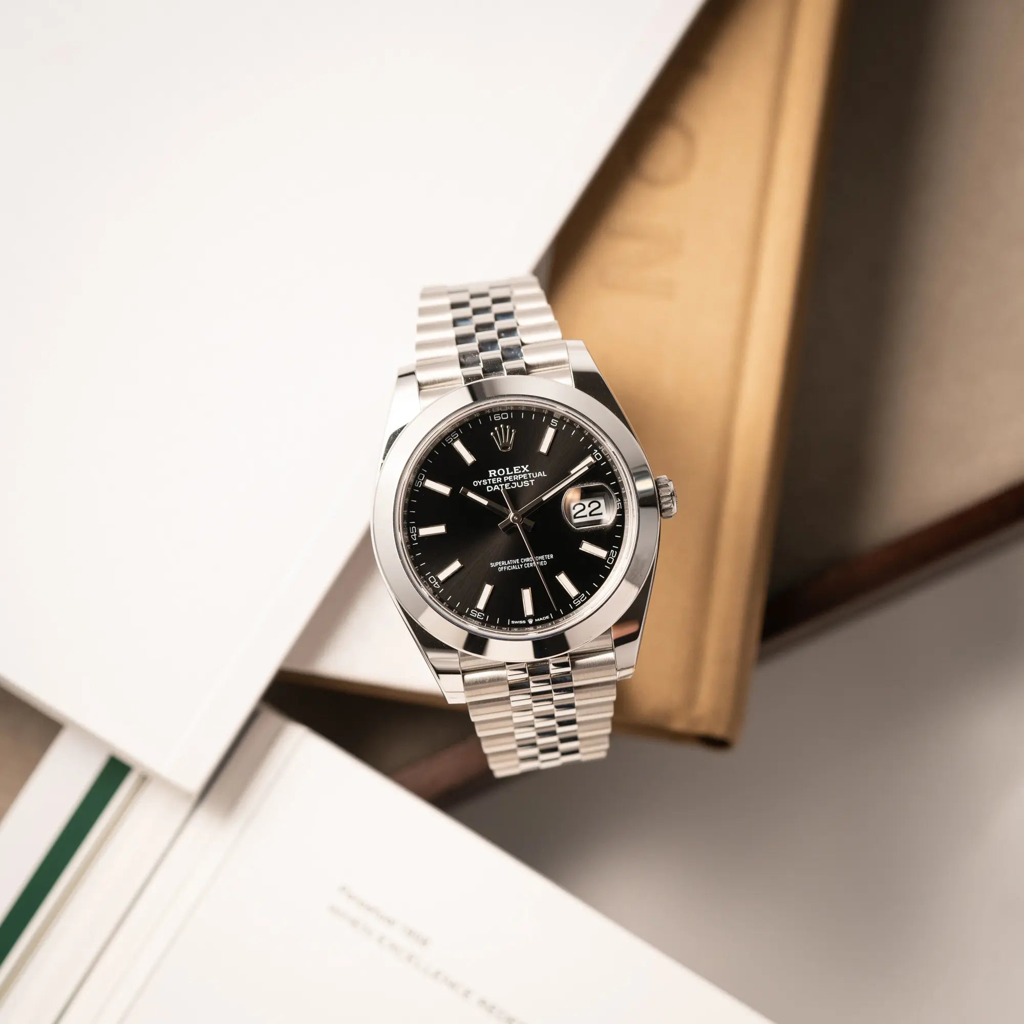 Datejust 41 | 126300 | Box & Papiere 2023 Neu | Deutsche Uhr