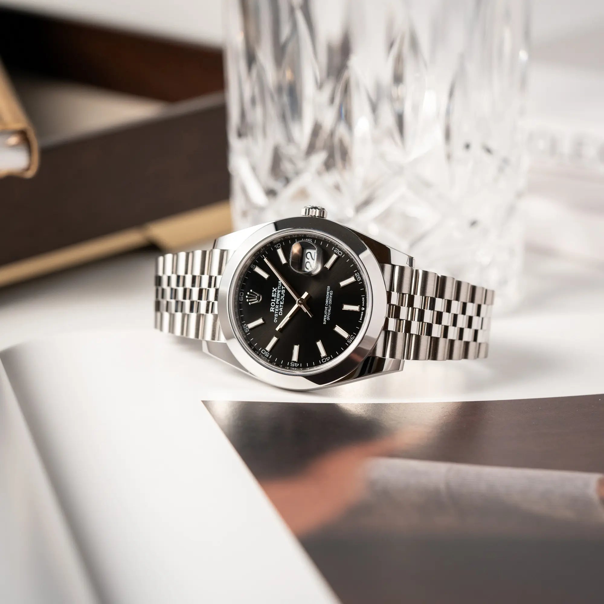 Datejust 41 | 126300 | Box & Papiere 2023 Neu | Deutsche Uhr