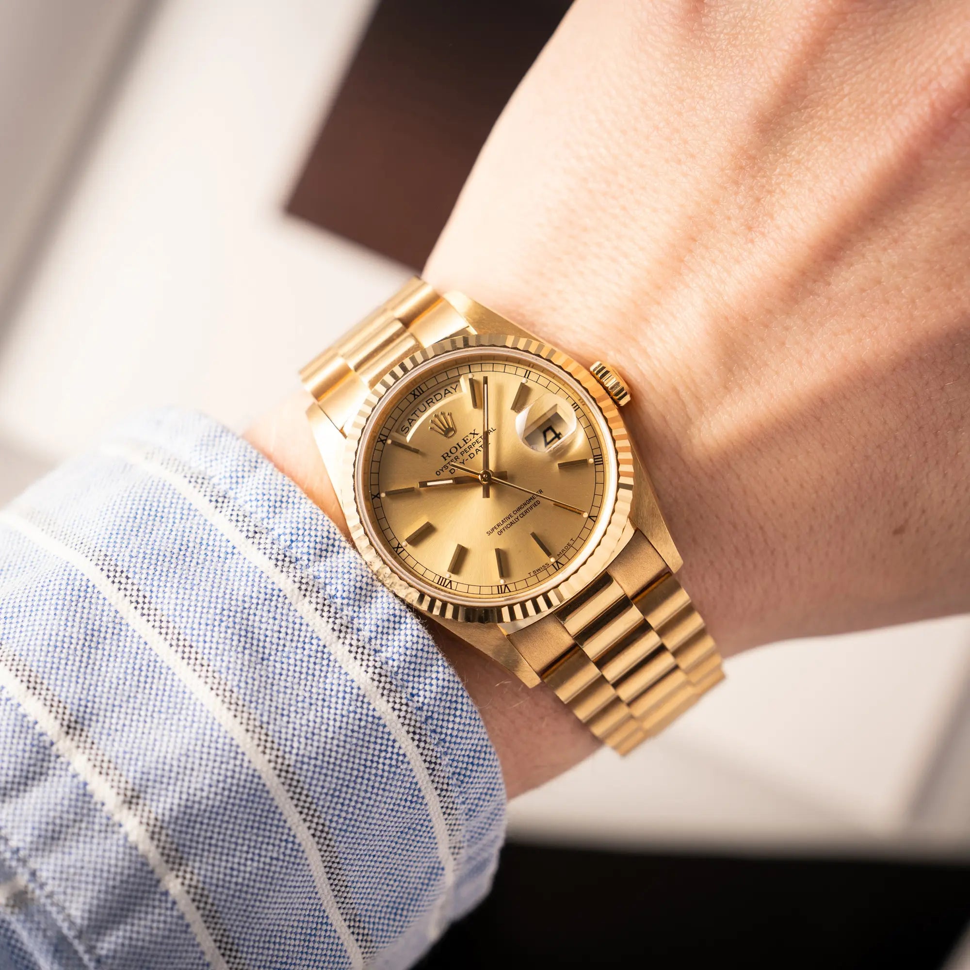 Day-Date 36 | 18238 | Box & Papiere 1990 | Sammlerstück