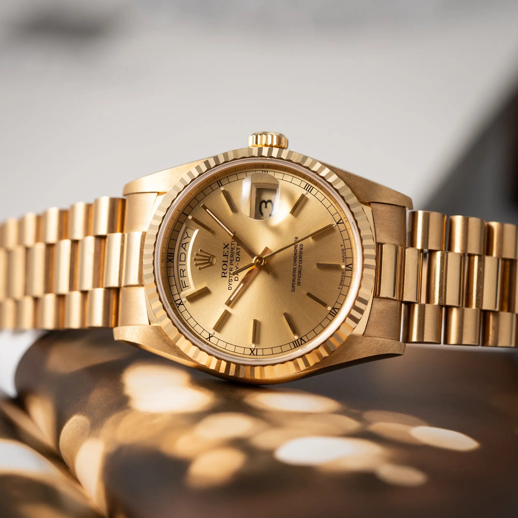 Day-Date 36 | 18238 | Box & Papiere 1990 | Sammlerstück