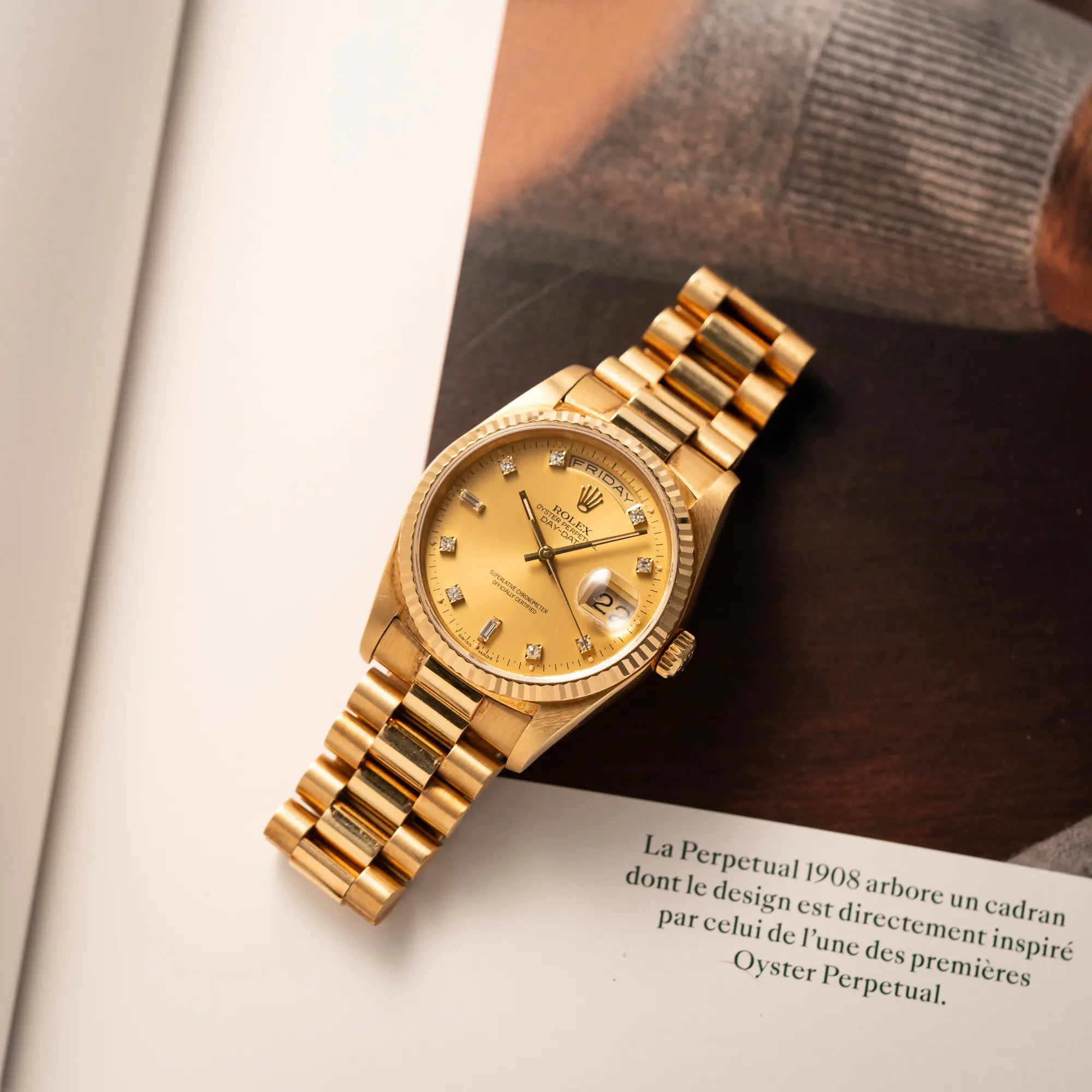 Day-Date 36 | 18238 | Box & Papers 1999 A-Serial | Diamond