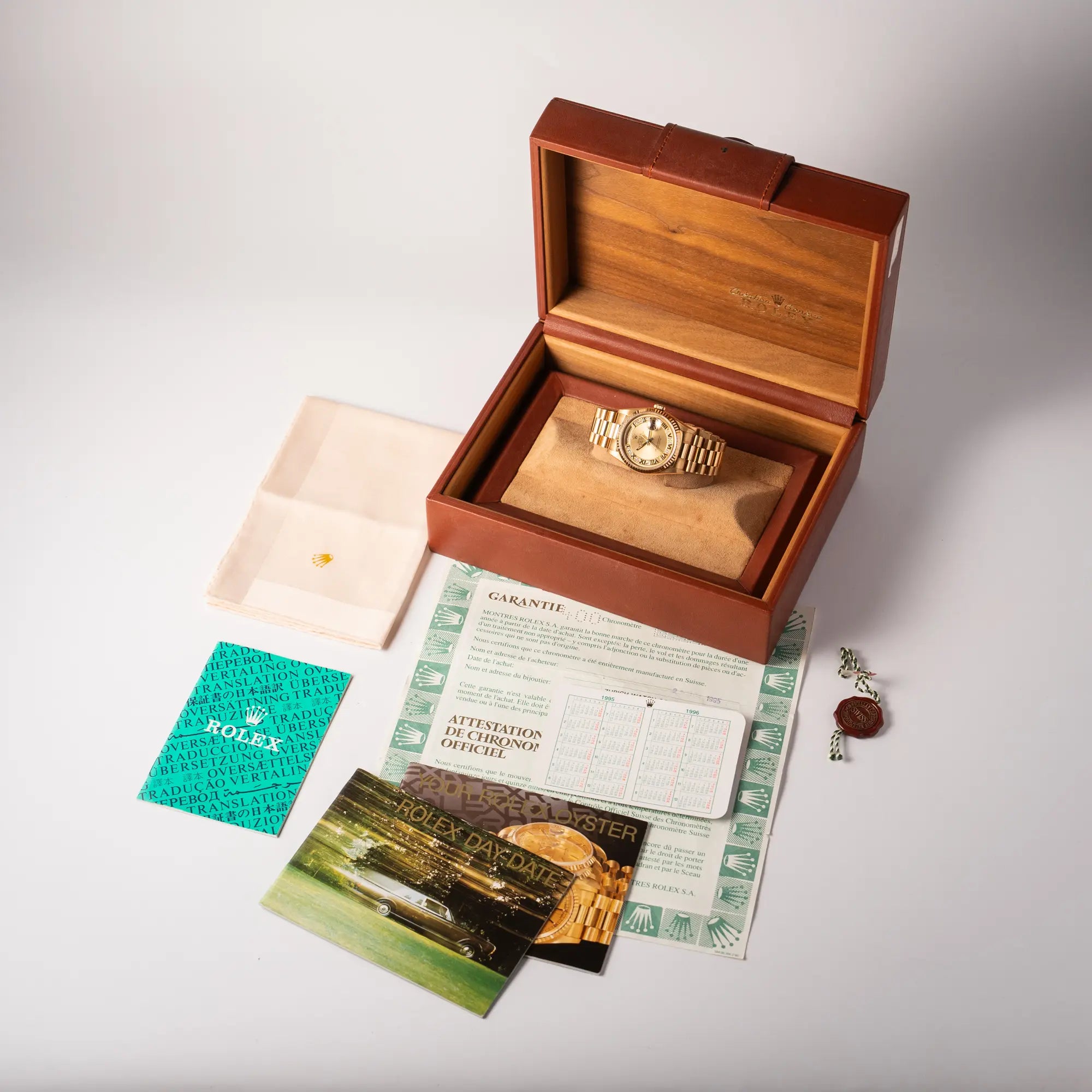 Rolex Day-Date 36 | 18238 | Box & Papers 1995 | Myriad Dial