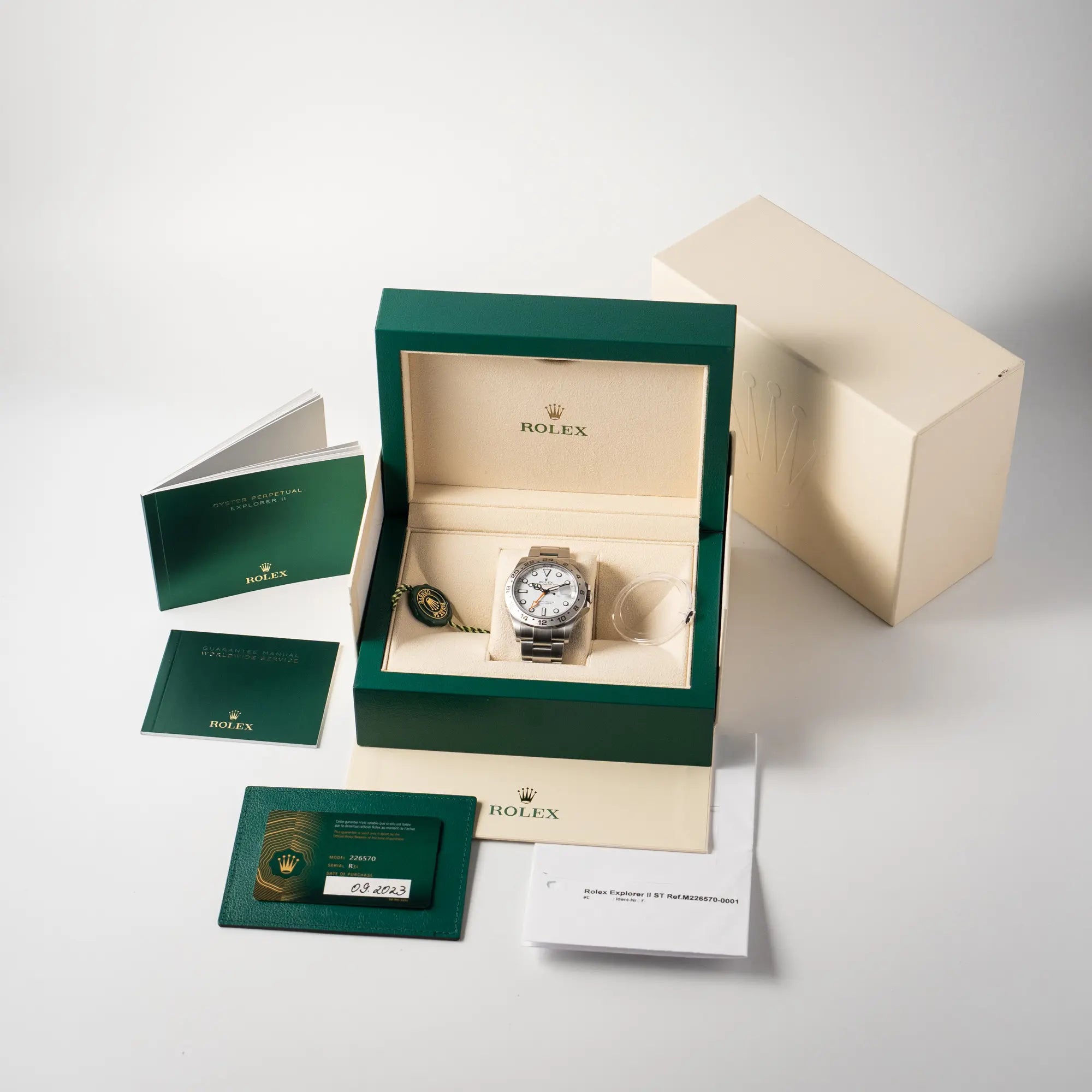 Explorer II "Polar" | 226570 | Box & Papers 2023