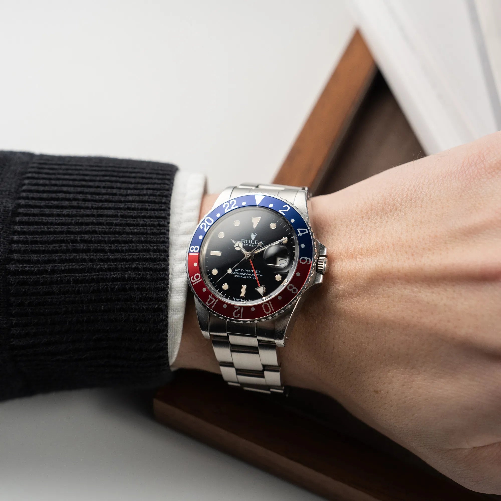 Rolex GMT-Master Pepsi "No Date" | 16750 | Box & Zertifikat | 1984