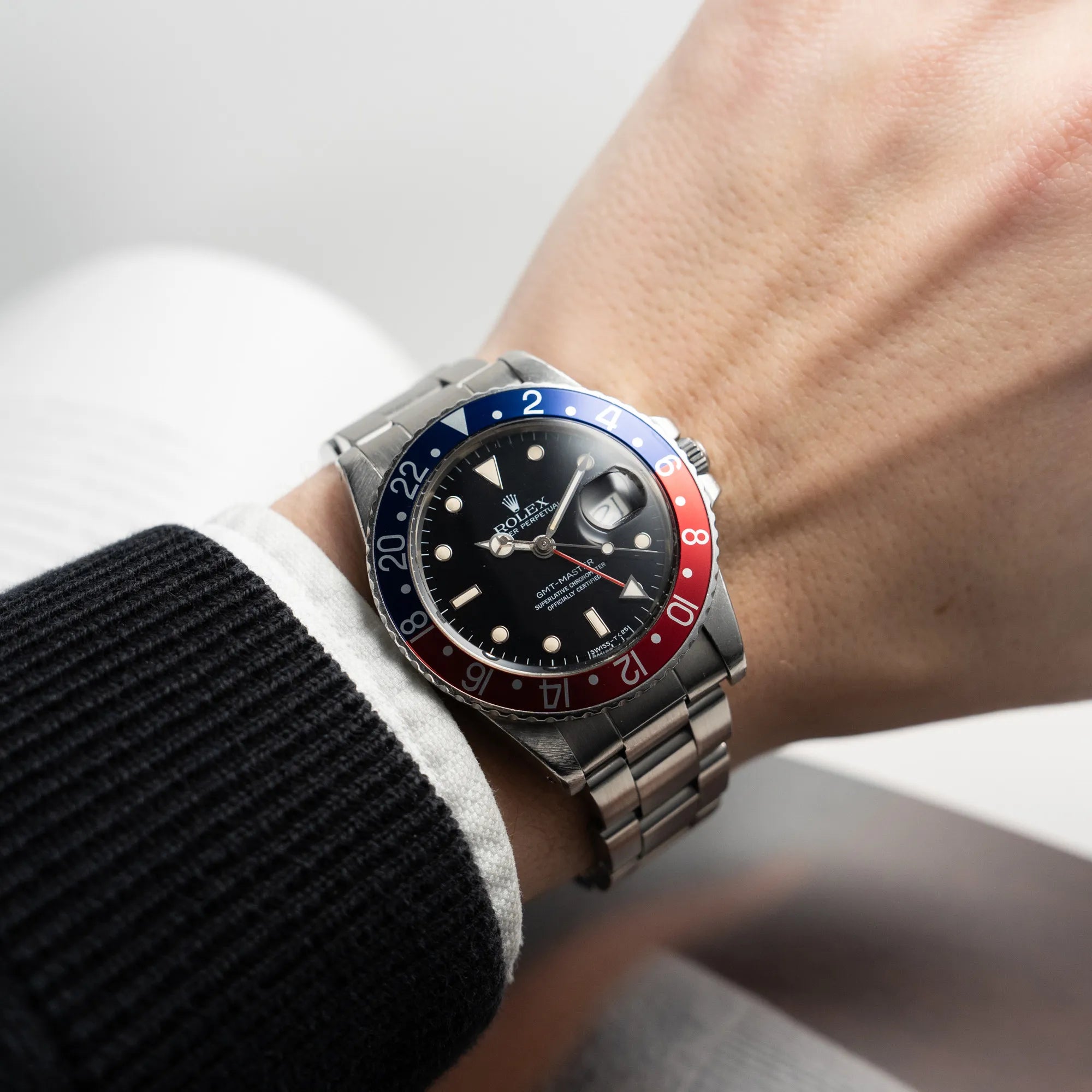 Rolex GMT-Master Pepsi "No Date" | 16750 | Box & Zertifikat | 1984