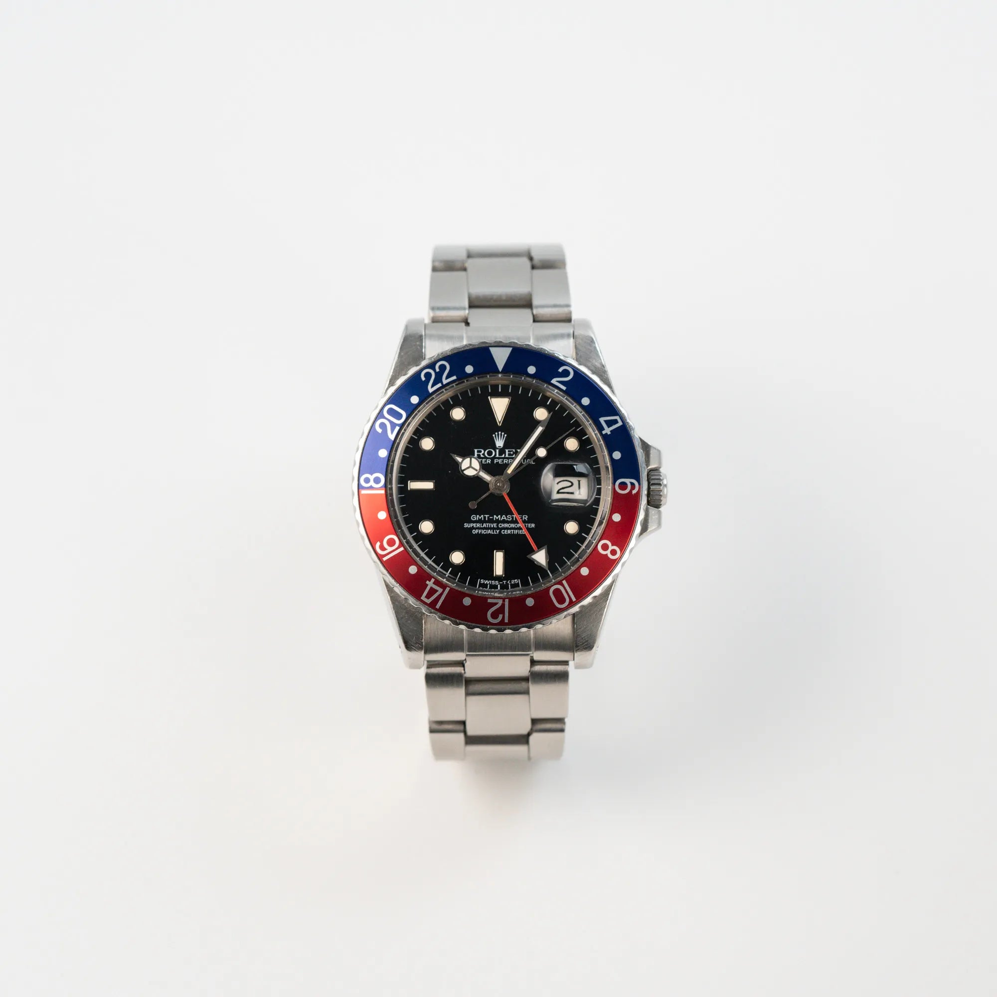 Rolex GMT-Master Pepsi "No Date" | 16750 | Box & Zertifikat | 1984