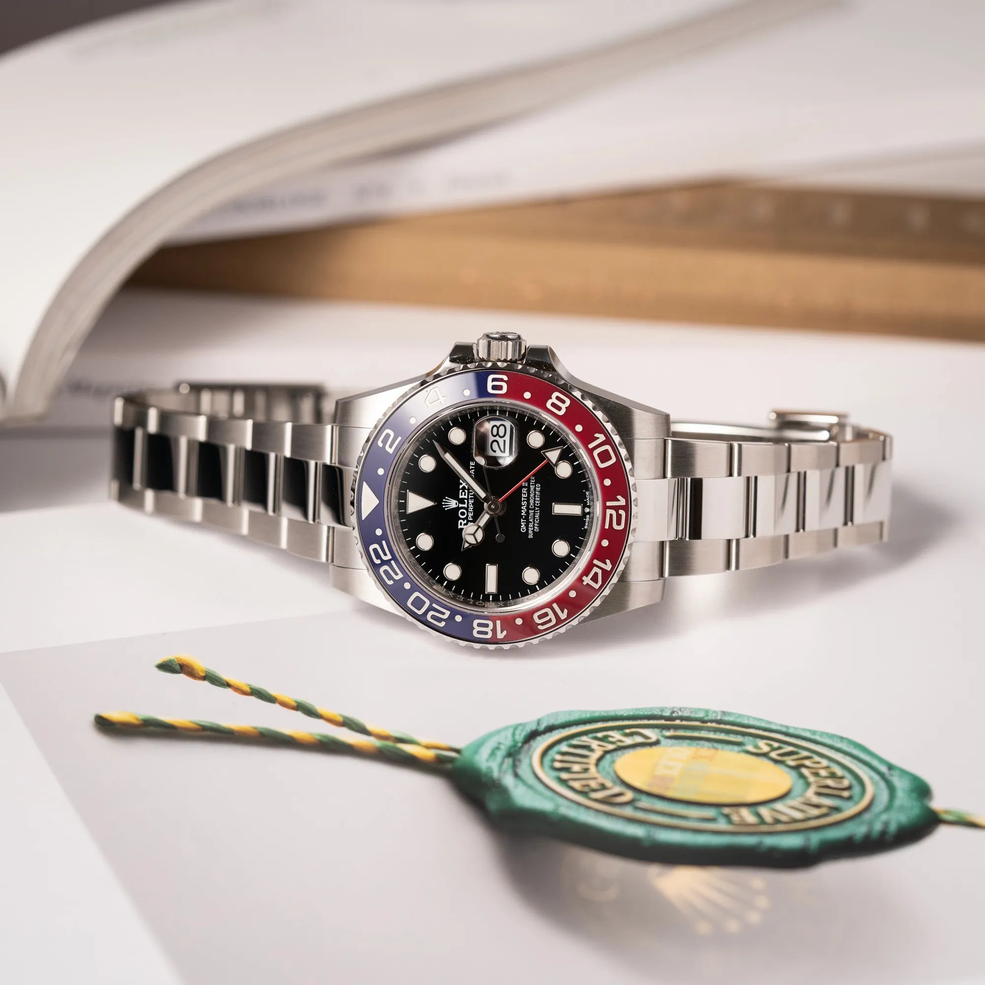 GMT-Master II Pepsi | 126710BLRO | Full-Set 21 | Neu LC100