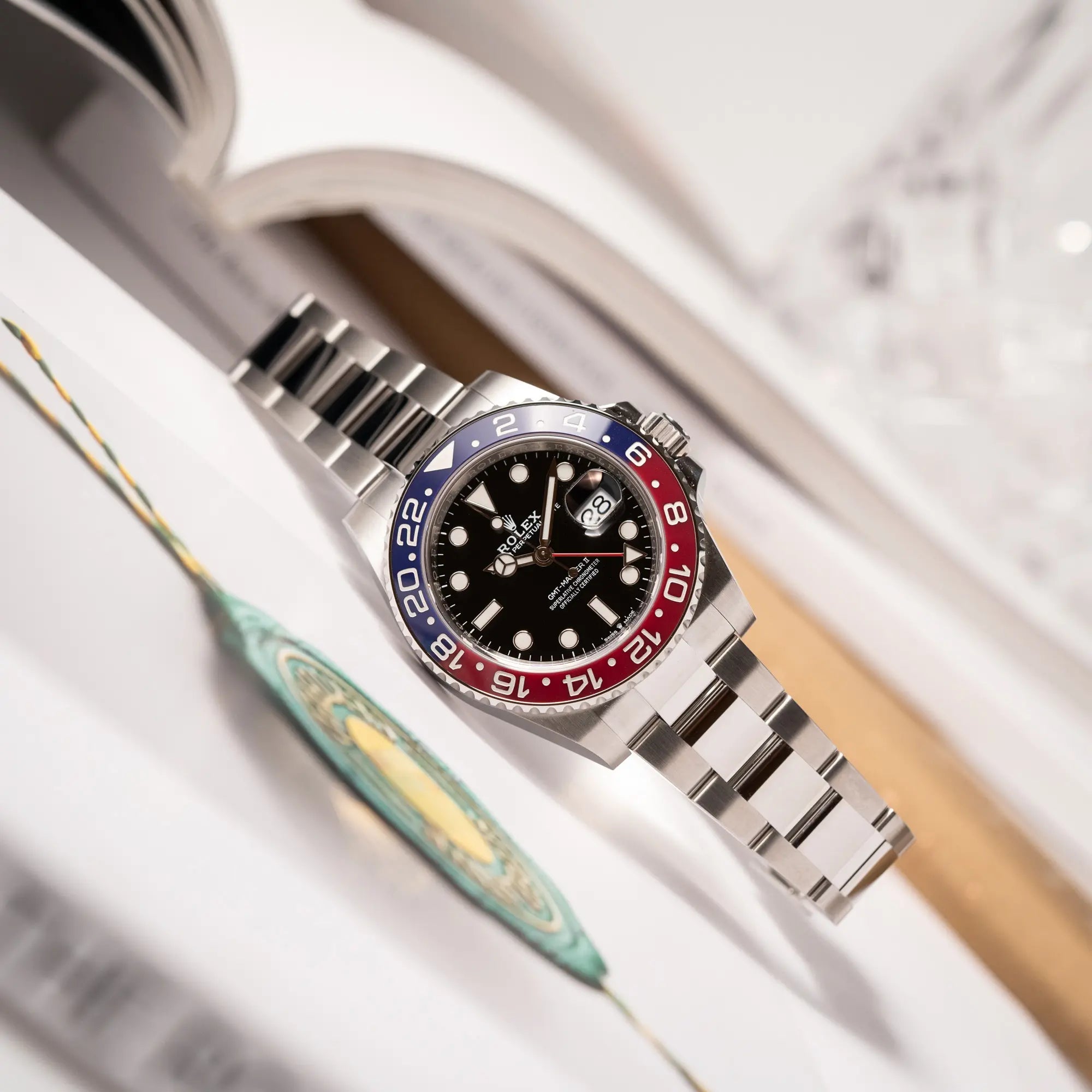 GMT-Master II Pepsi | 126710BLRO | Full-Set 21 | Neu LC100