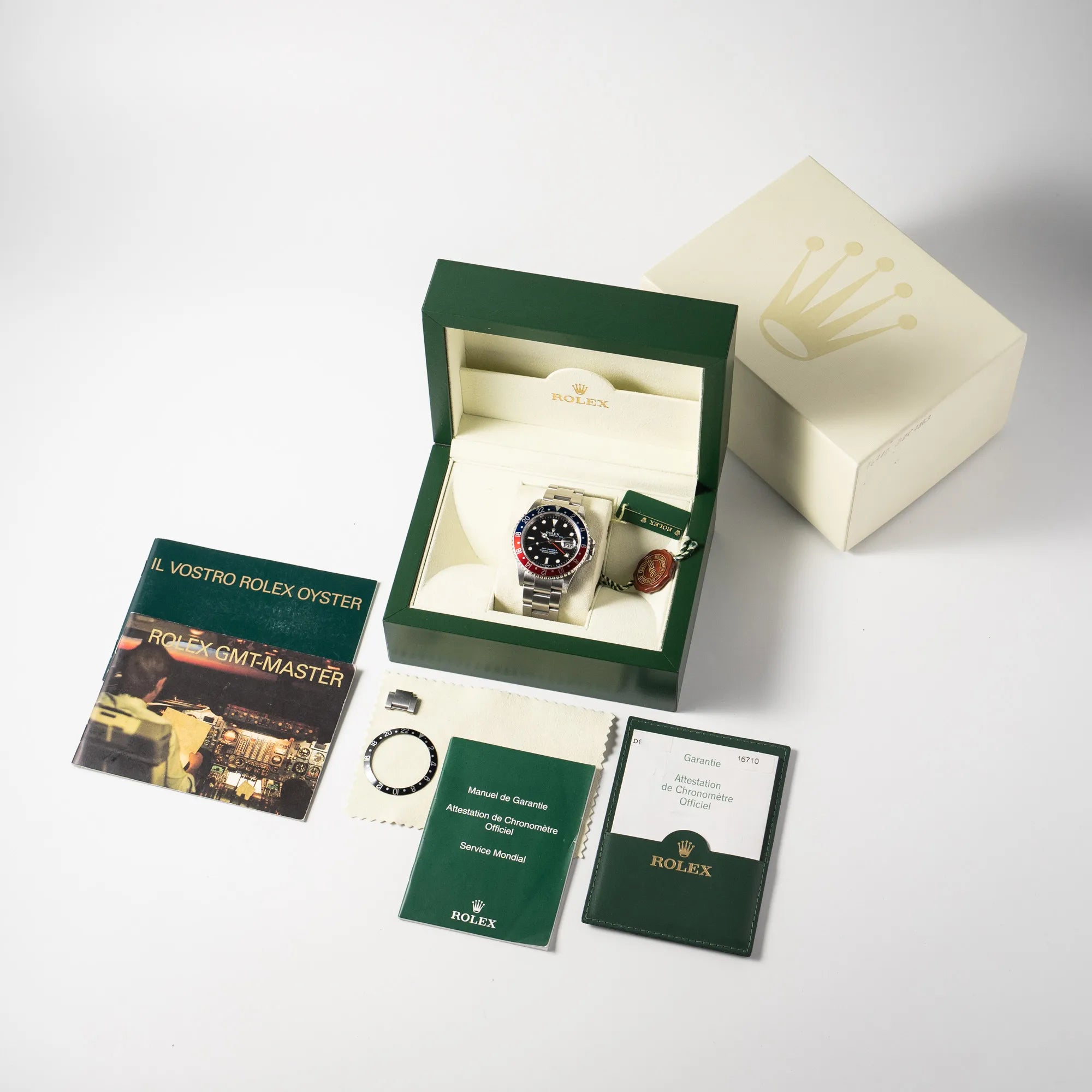 GMT-Master II Pepsi | 16710T | Full-Set 2006 D-Serie SEL